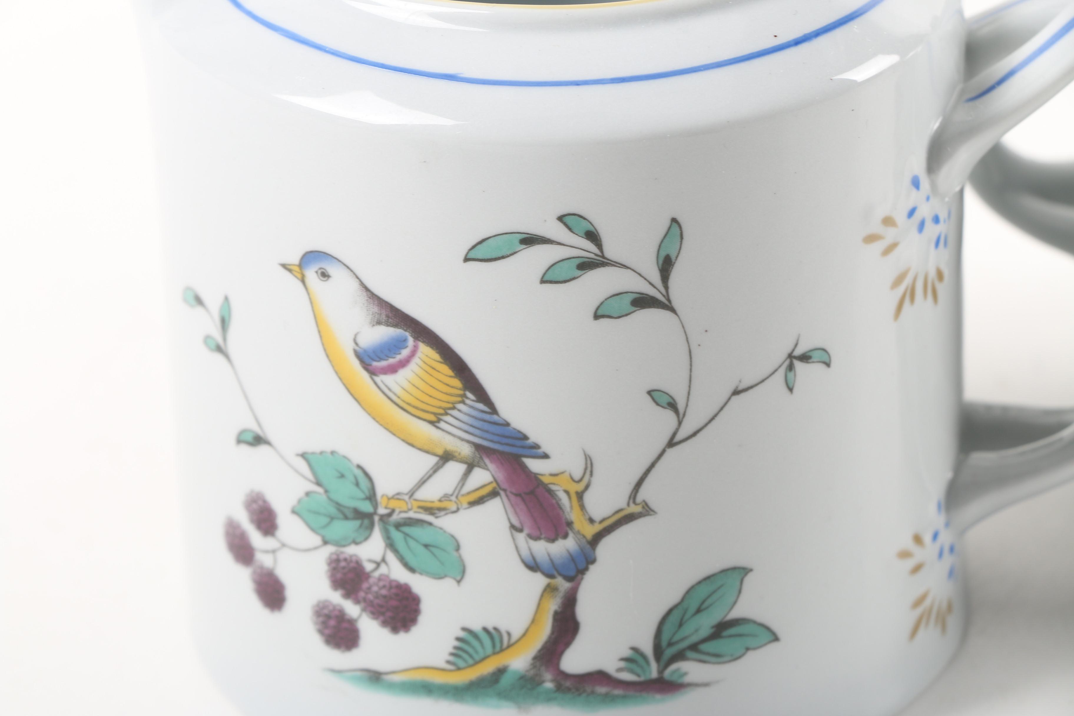 Vintage Spode "Queens Bird" and "Summer Palace" Serveware