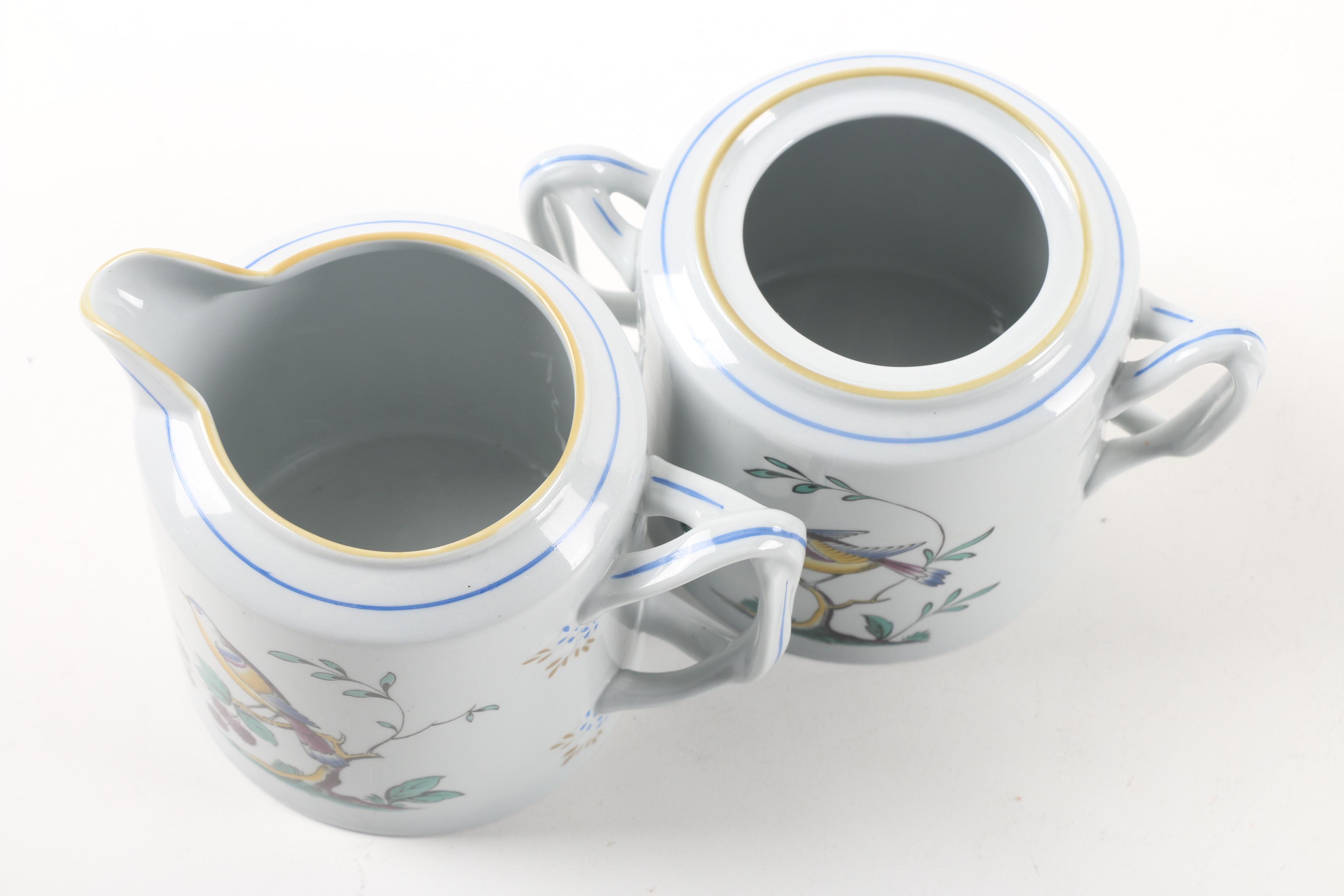 Vintage Spode "Queens Bird" and "Summer Palace" Serveware