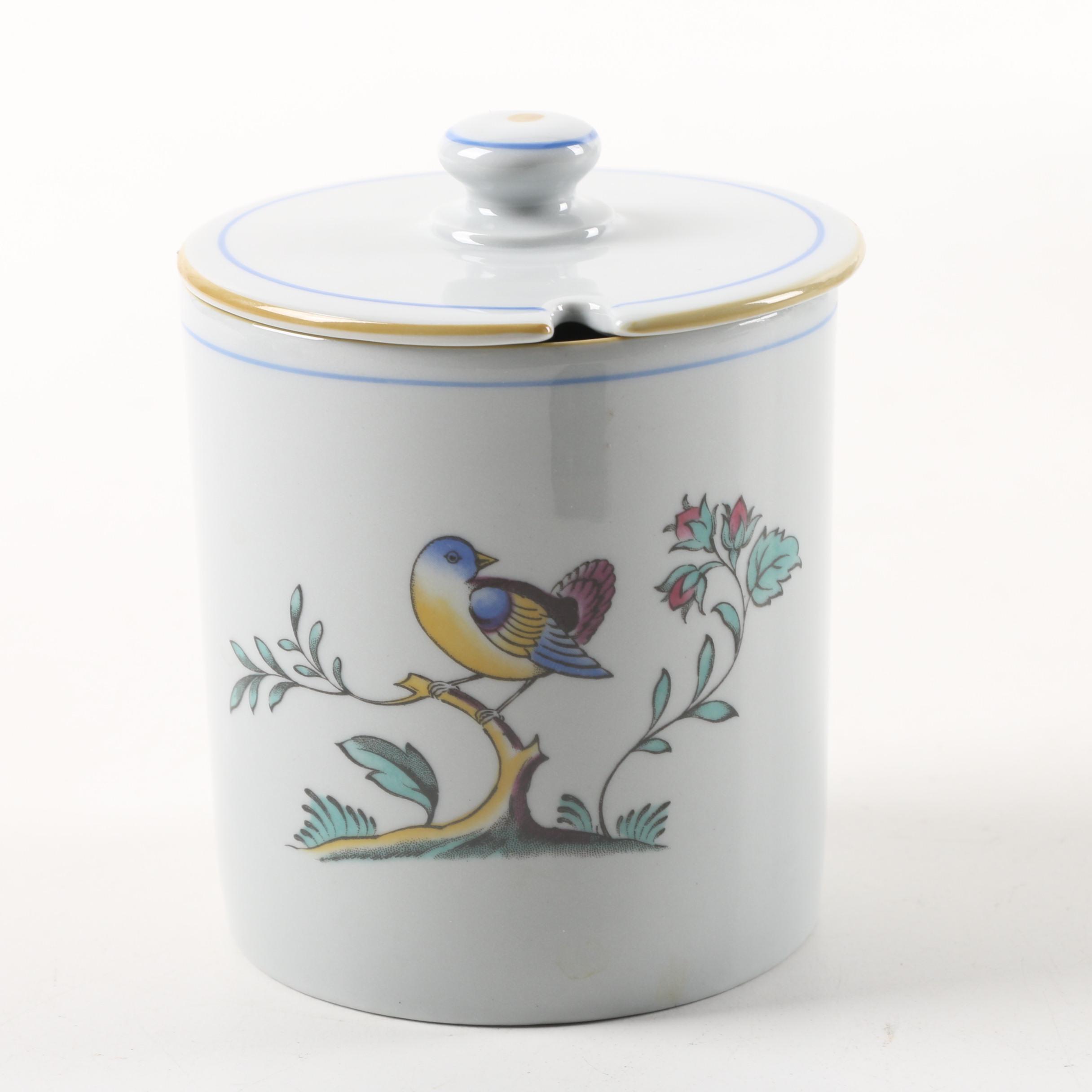 Vintage Spode "Queens Bird" and "Summer Palace" Serveware