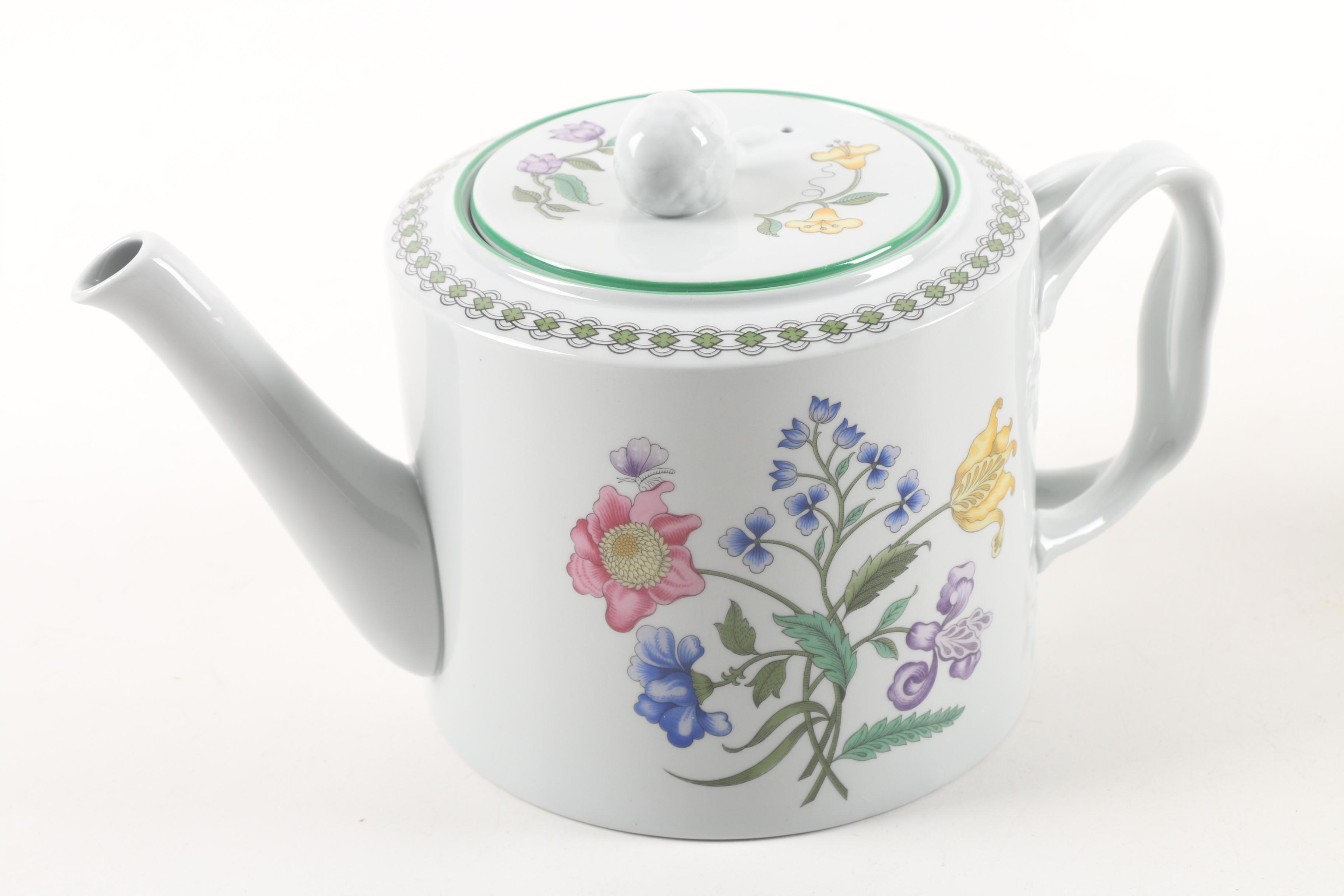 Vintage Spode "Queens Bird" and "Summer Palace" Serveware