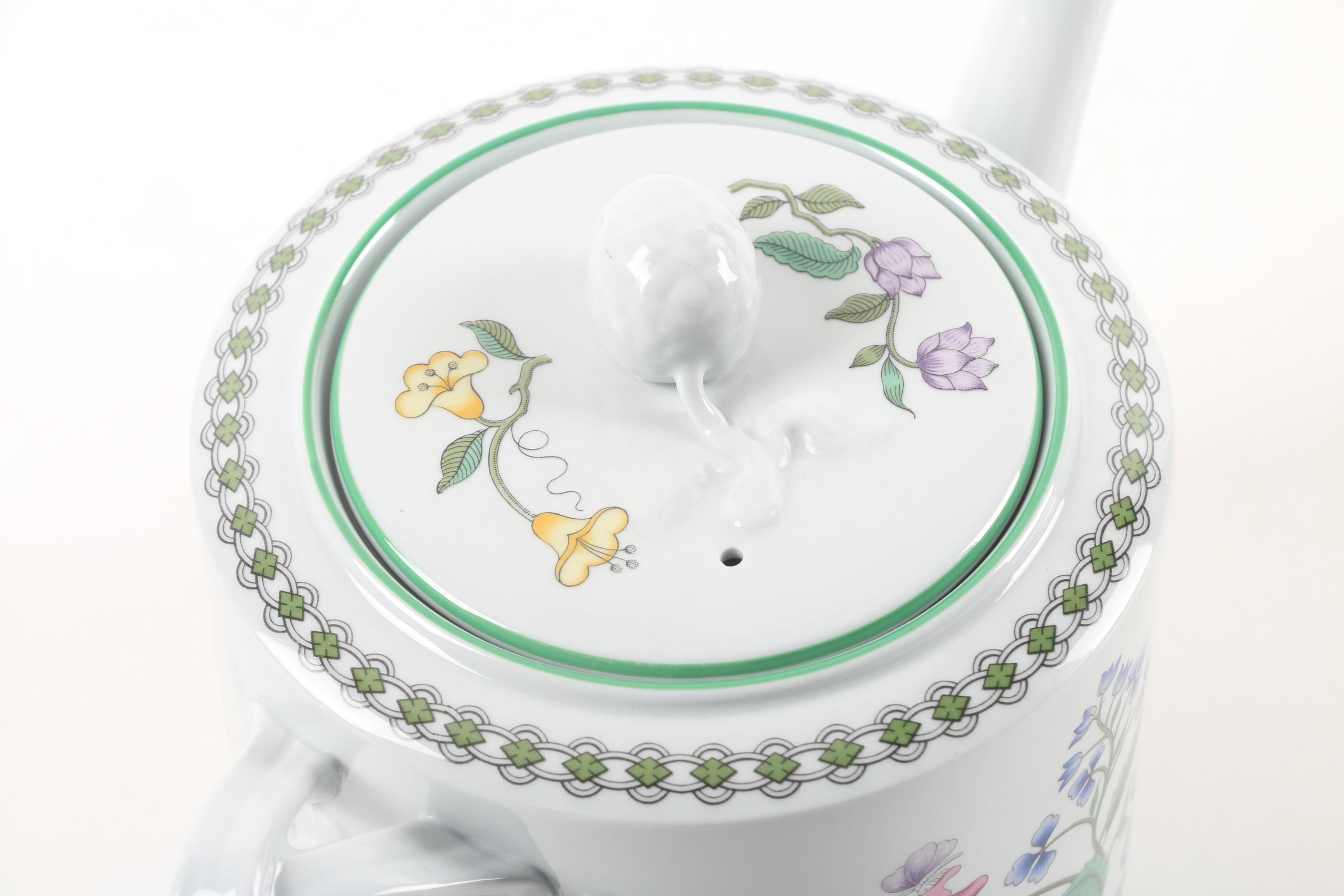 Vintage Spode "Queens Bird" and "Summer Palace" Serveware