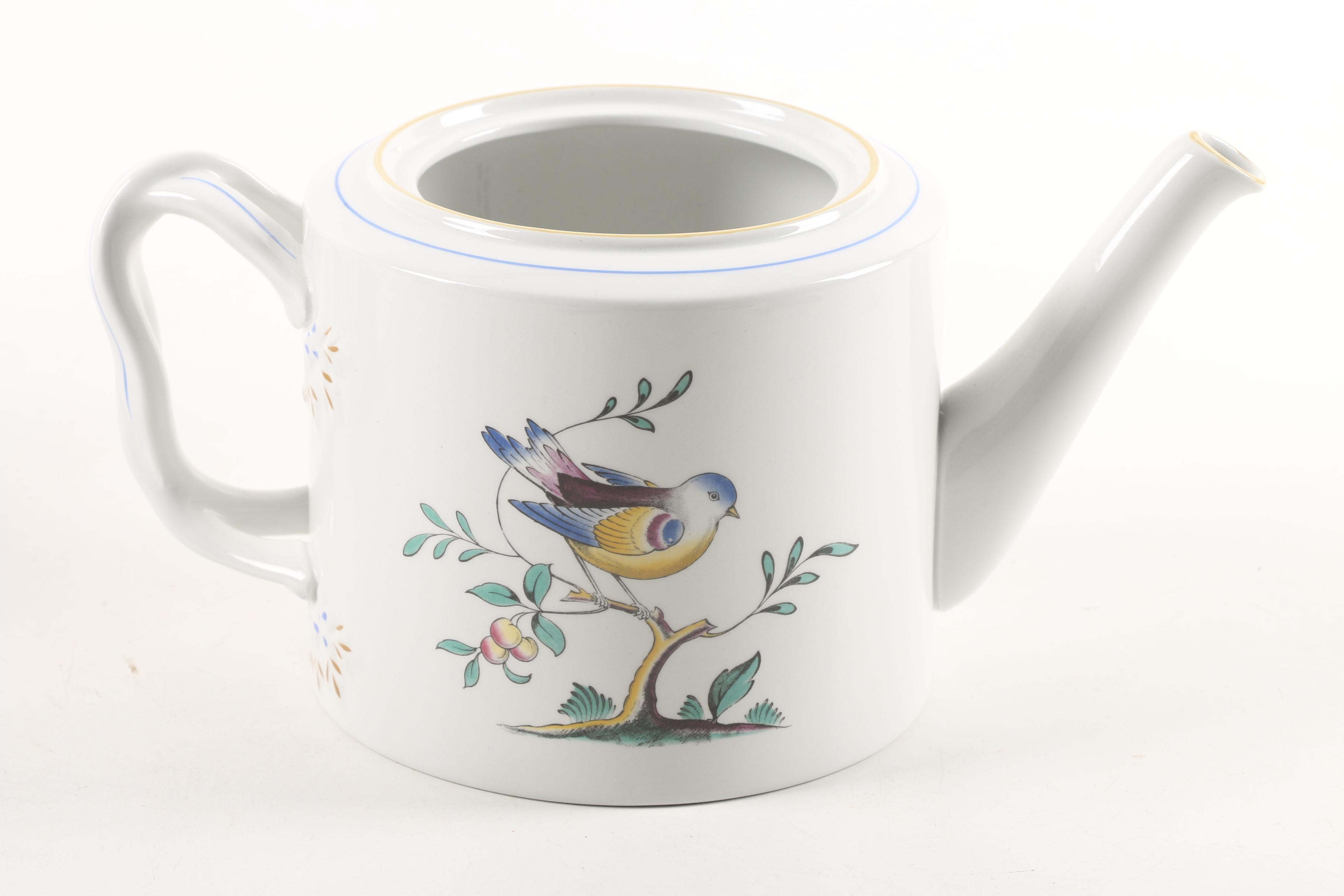 Vintage Spode "Queens Bird" and "Summer Palace" Serveware