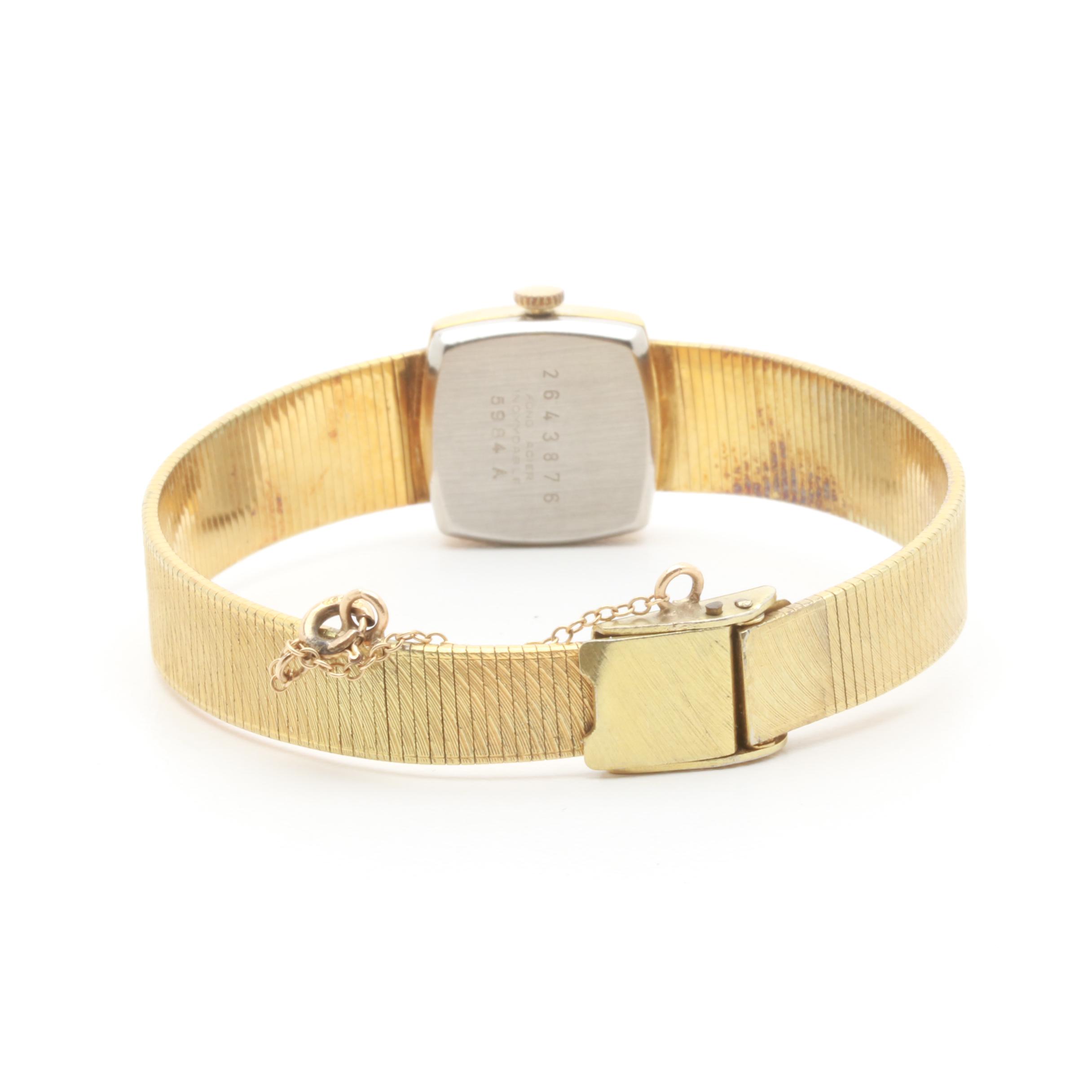 Avia Gold-Tone Stainless Steel Watch