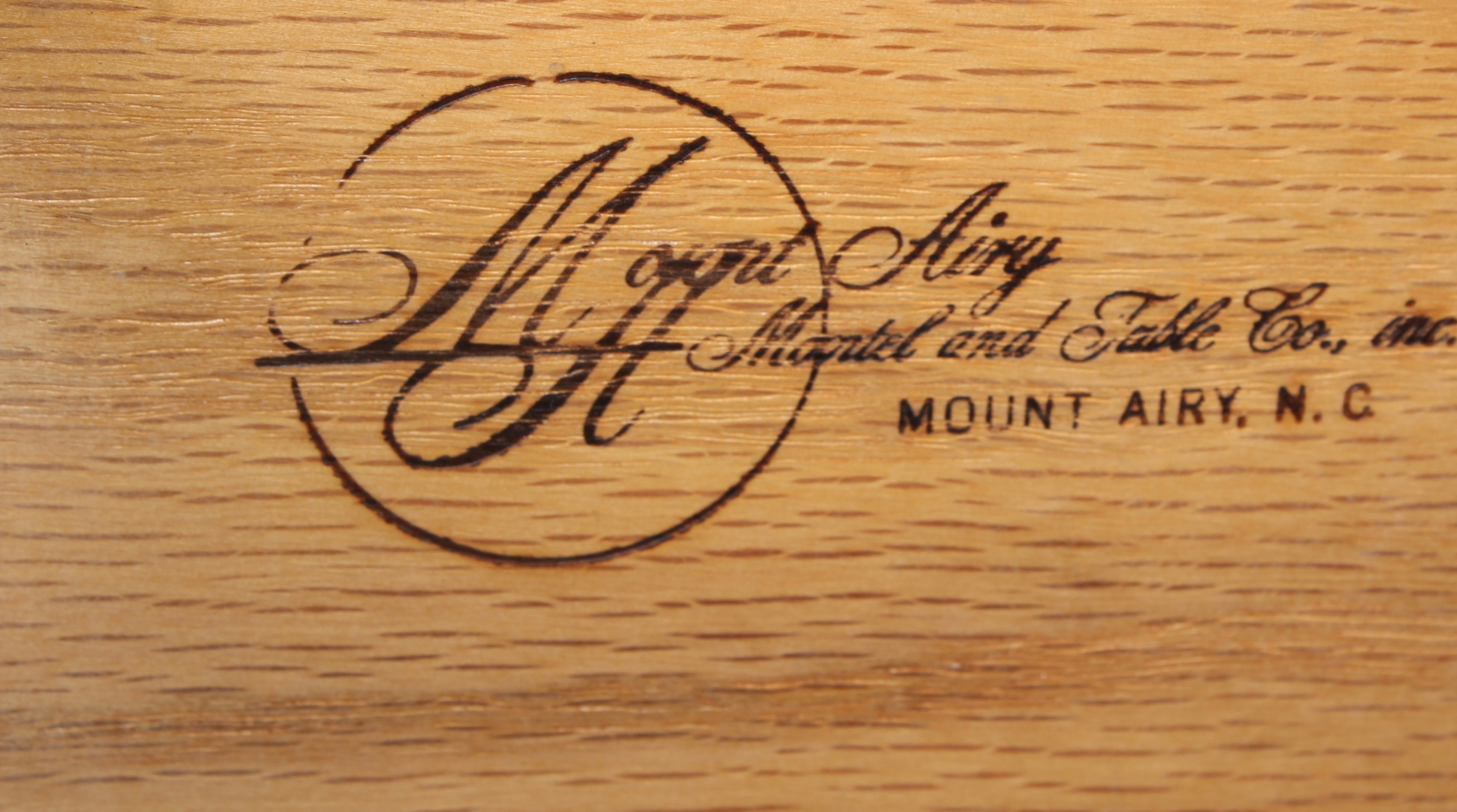 Mt. Airy Furniture Maple Buffet Table