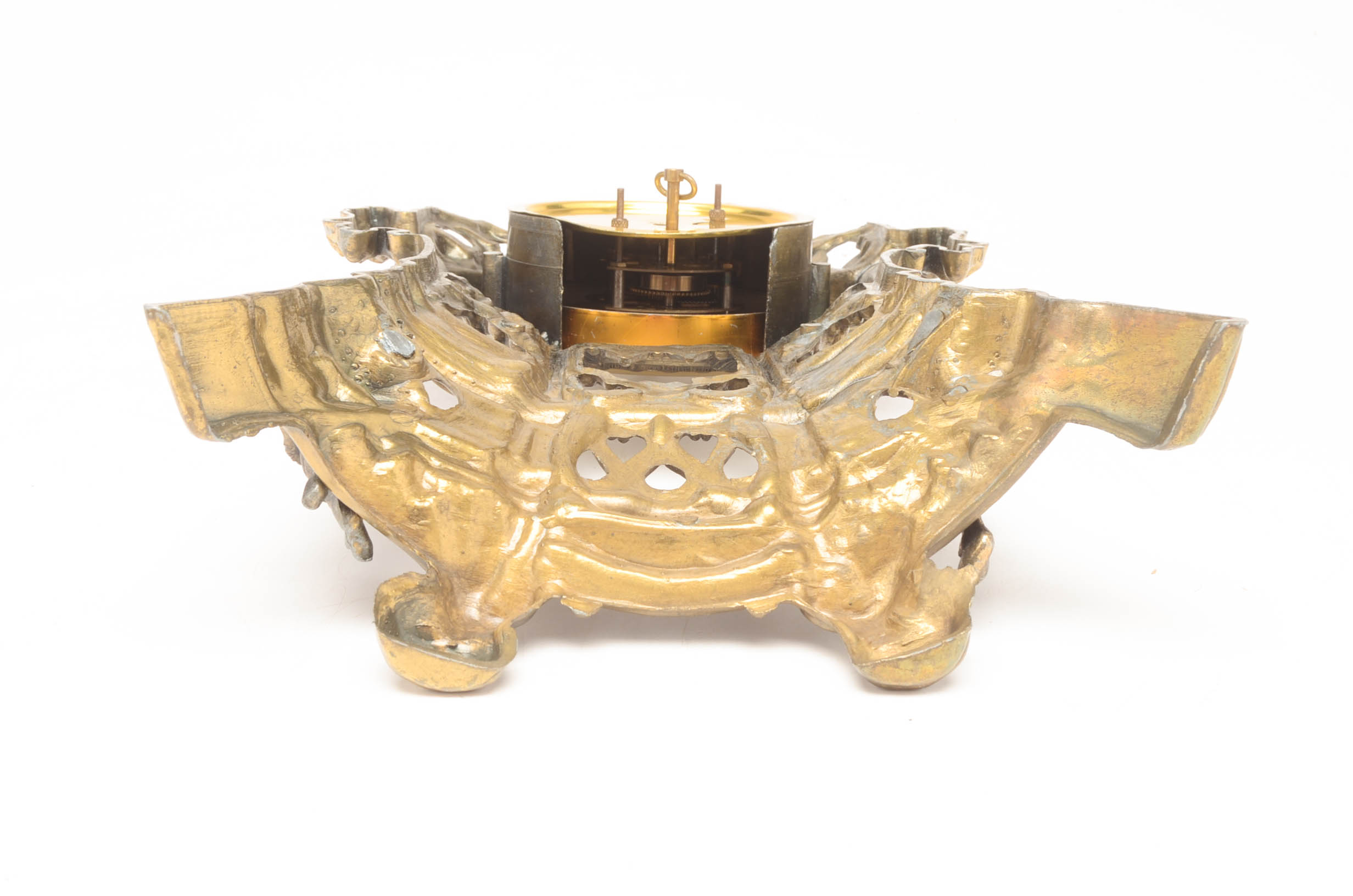 Vintage West German Figural Mantel Clock