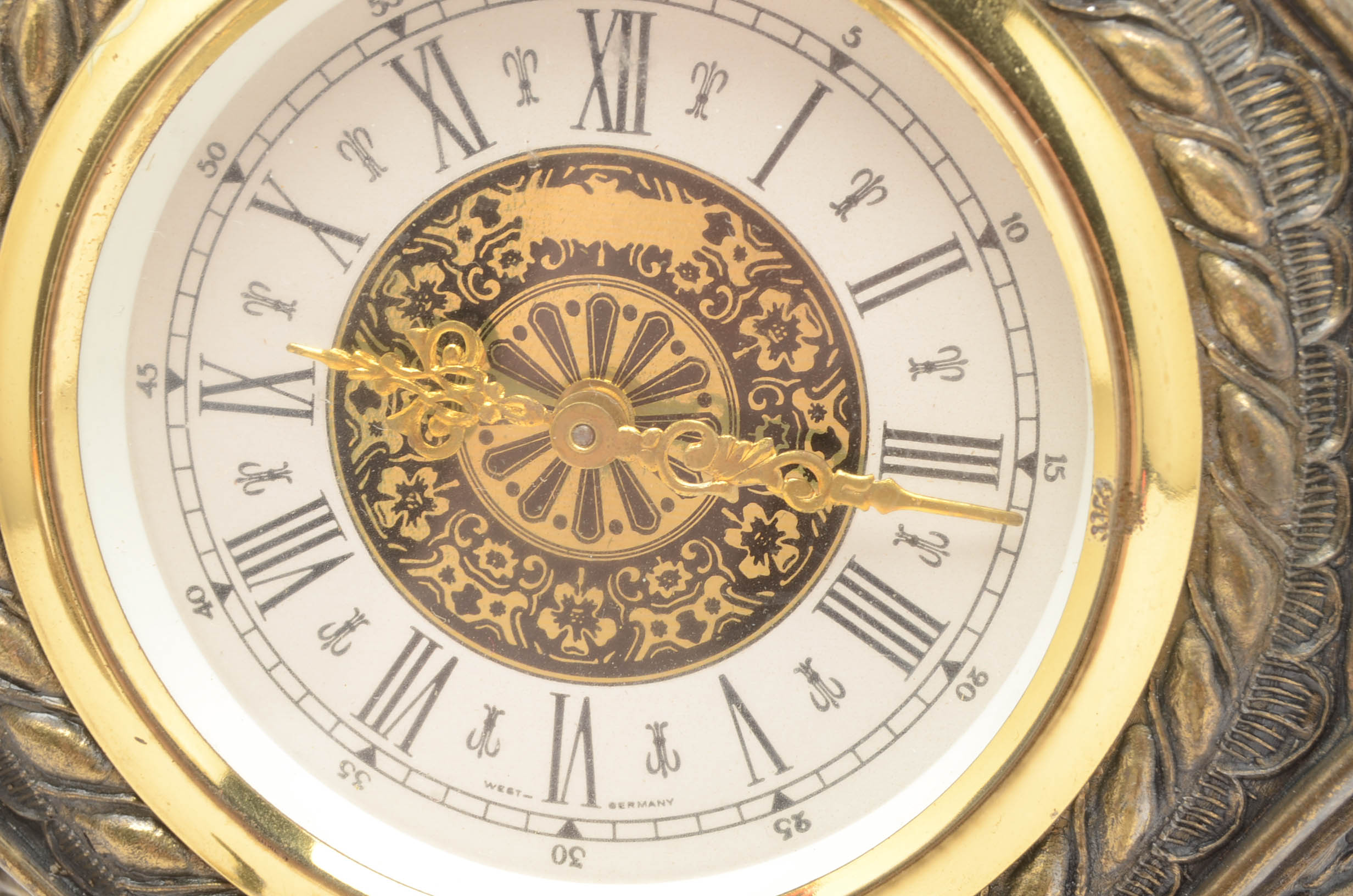 Vintage West German Figural Mantel Clock