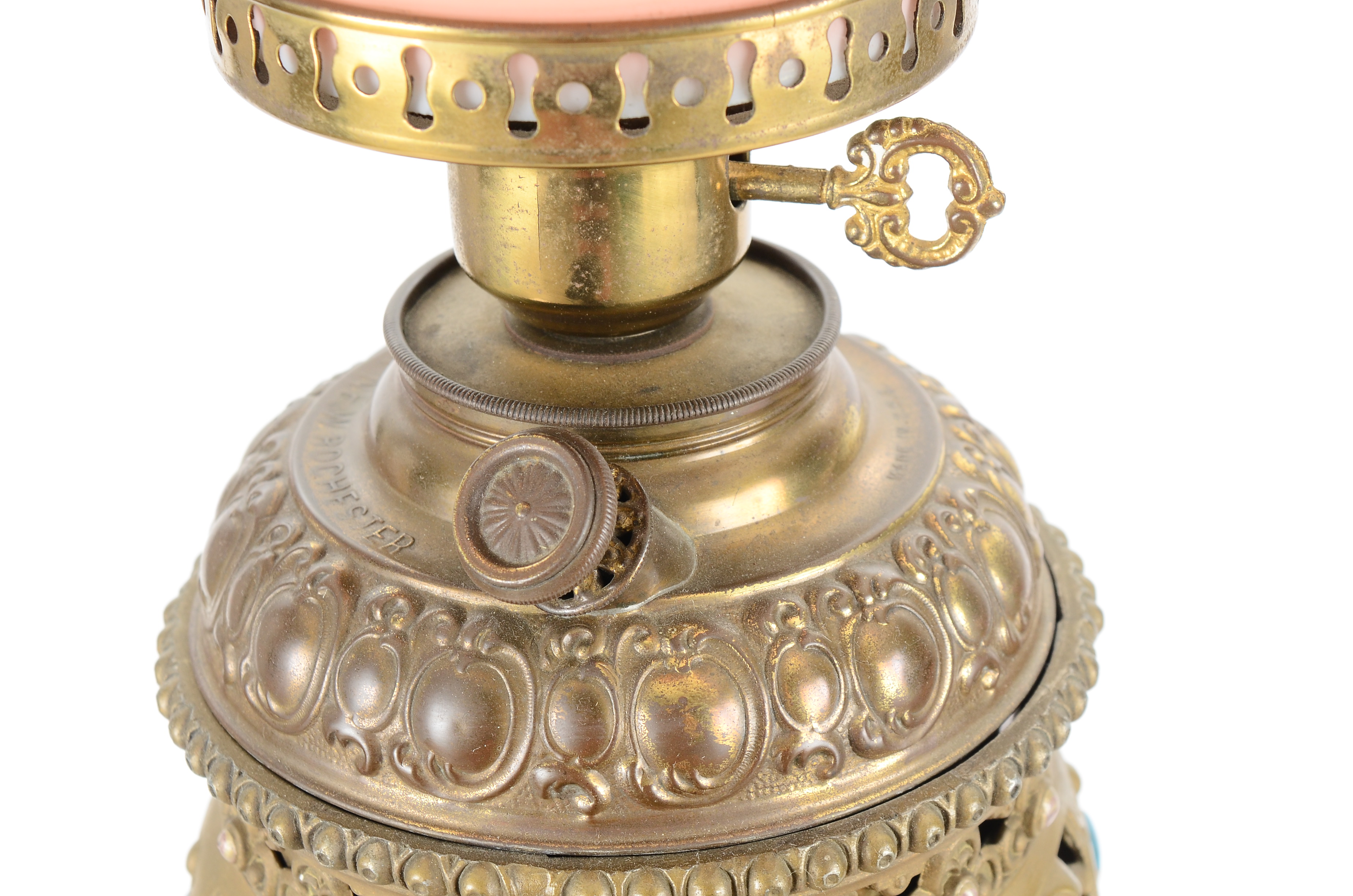 Cast Brass Piano Floor Lamp