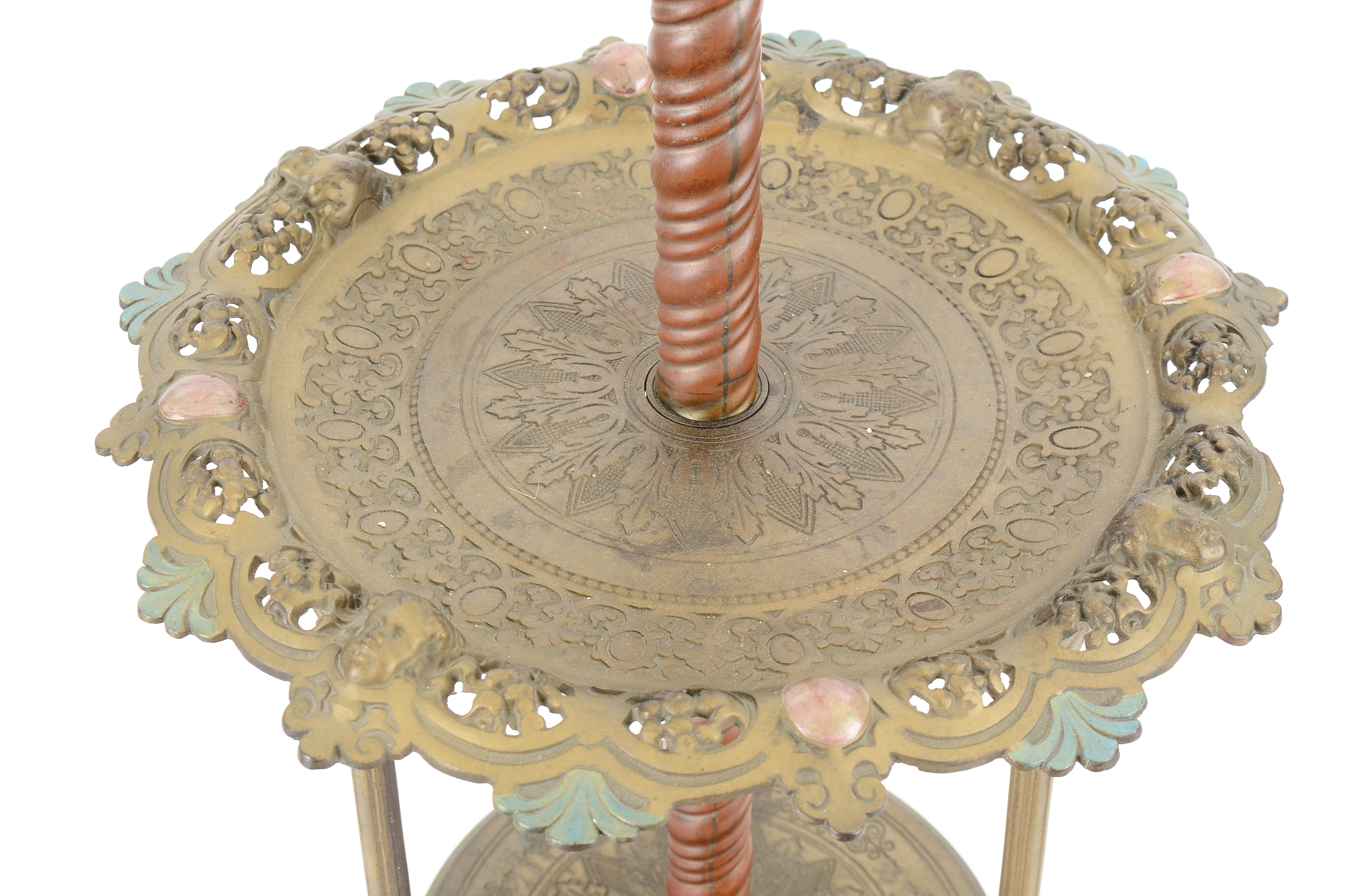 Cast Brass Piano Floor Lamp