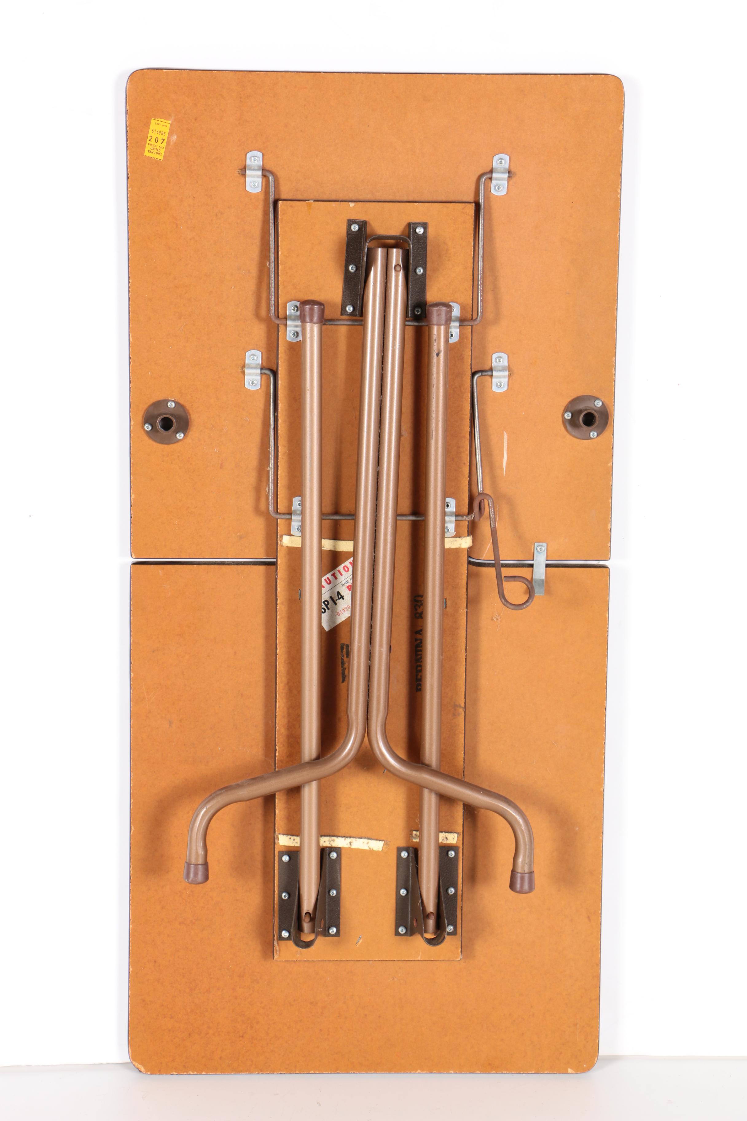 Vintage Folding Sewing Table by Bernina