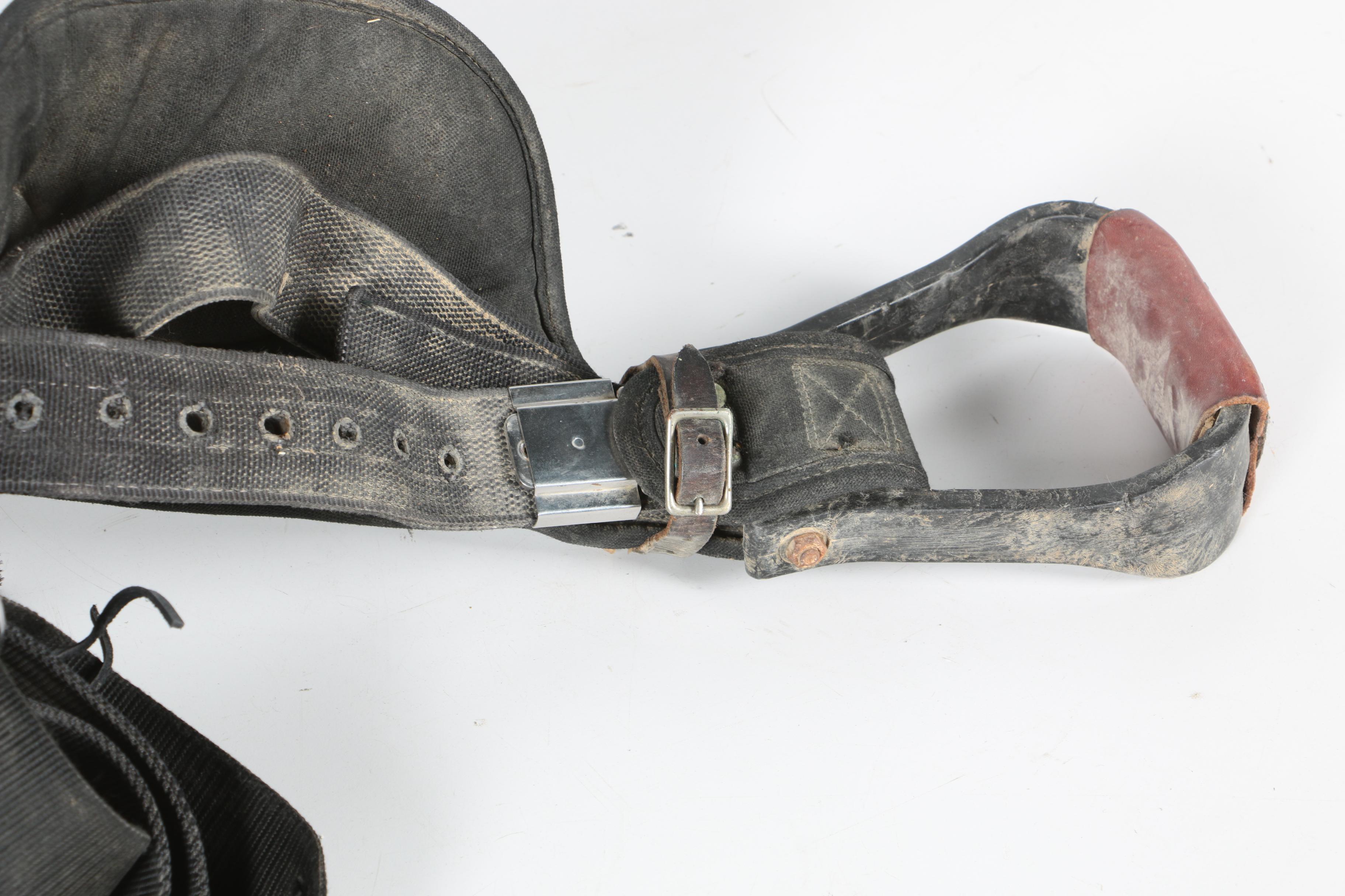 Big Horn 101 Black Leather and Synthetic Western Trail Saddle