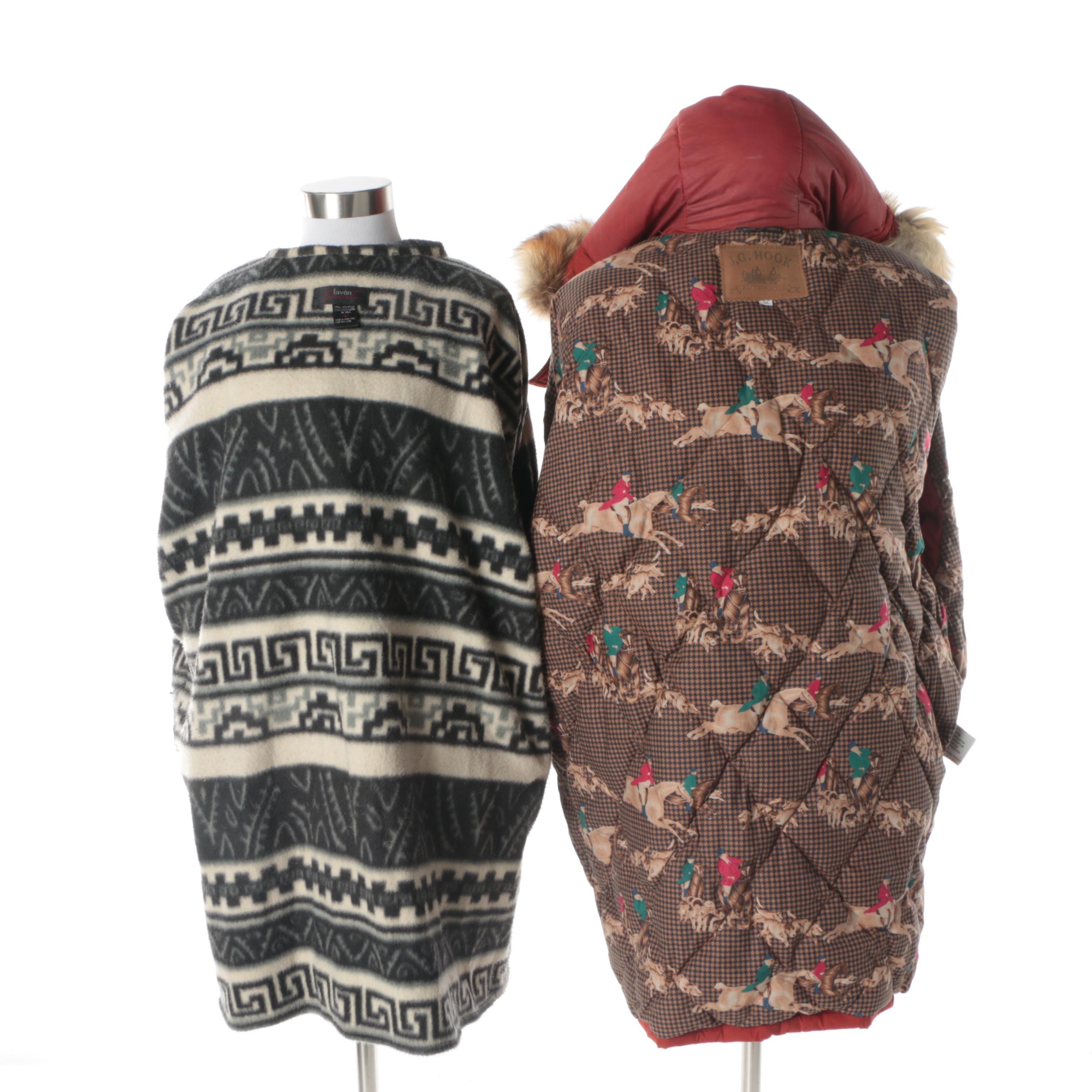 Women's J.G. Hook Parka with Fox Fur Trim Hood and Lavon Sport Winter Jacket