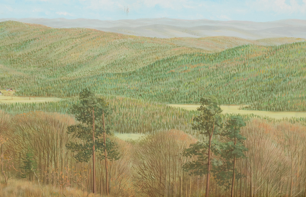 Nicholas Mace Oil Painting on Board "The Foothills"