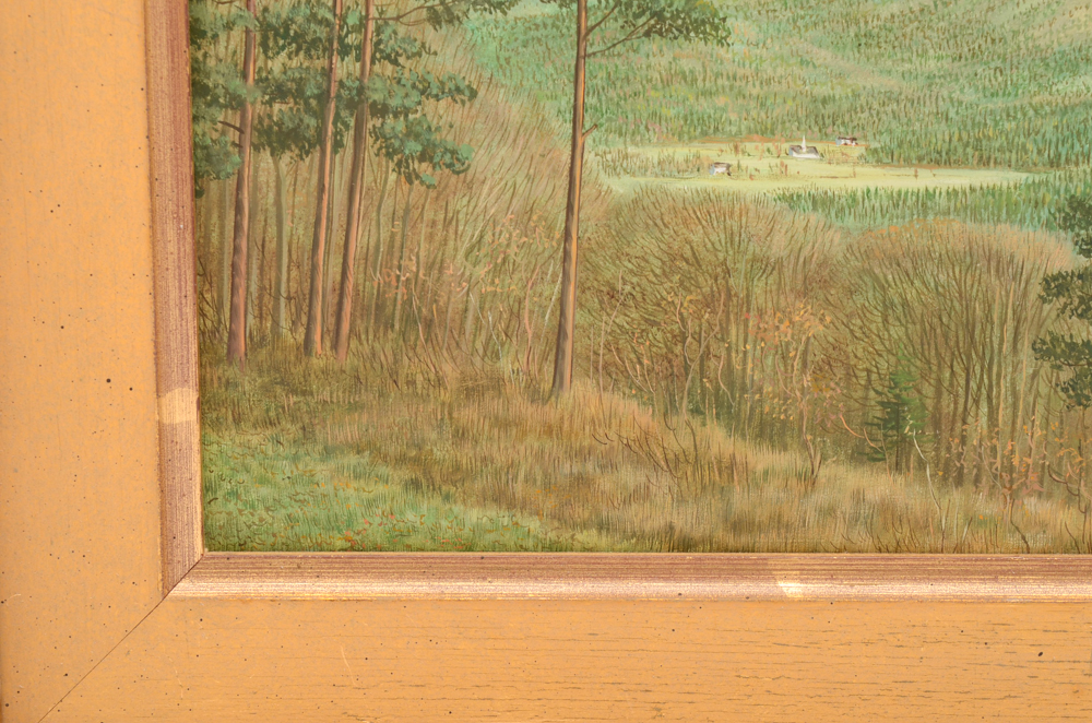 Nicholas Mace Oil Painting on Board "The Foothills"