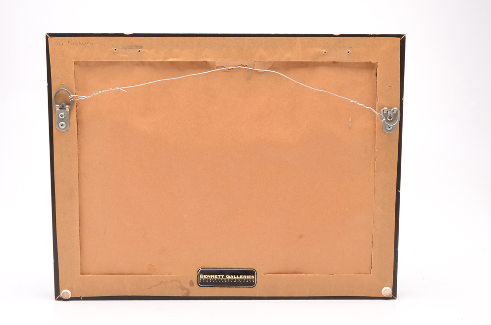 Nicholas Mace Oil Painting on Board "The Foothills"