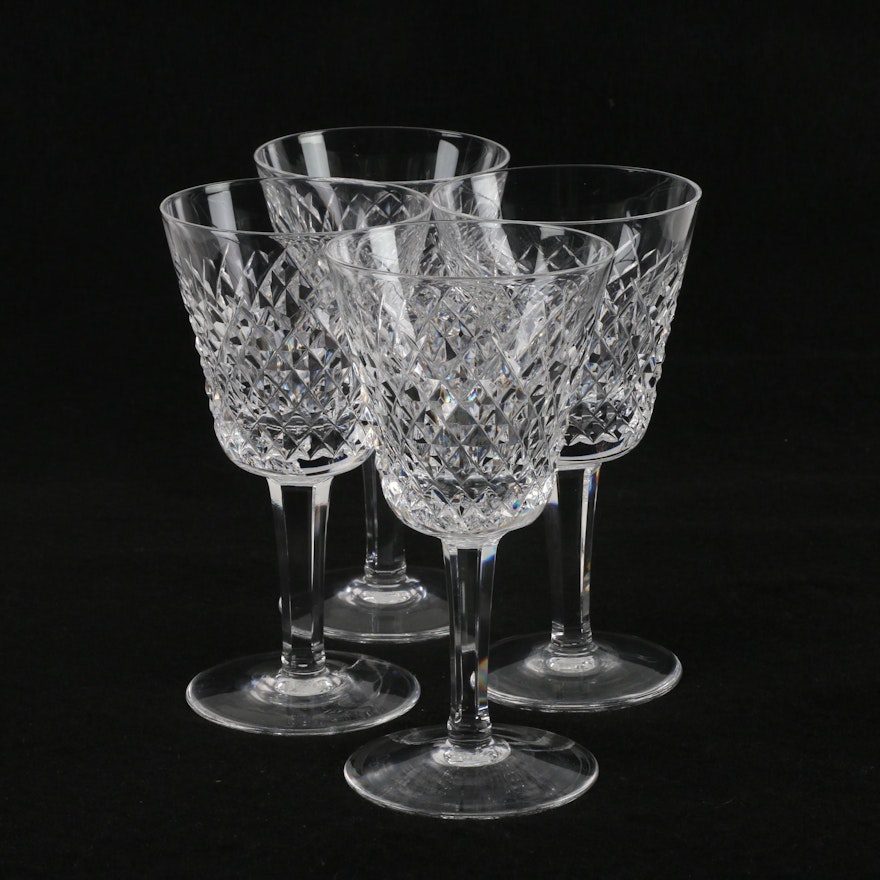 Waterford Crystal "Alana" Claret Wine Glasses