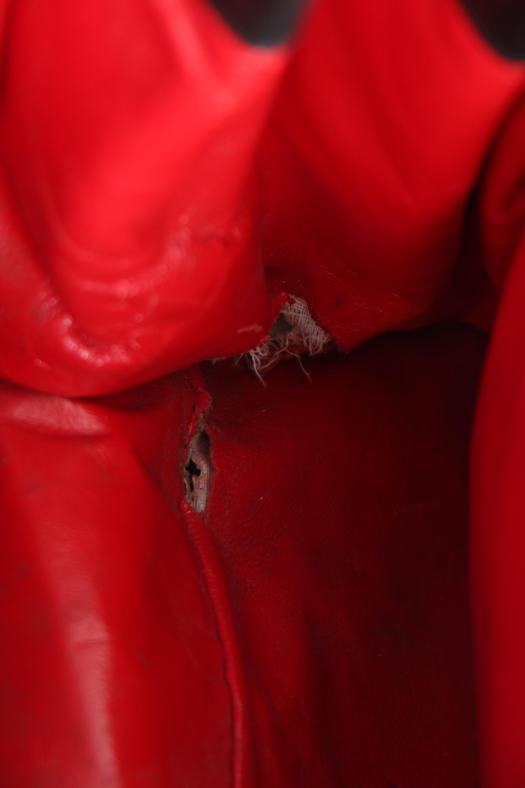 Vintage Koret Black Leather and Fabric Handbags