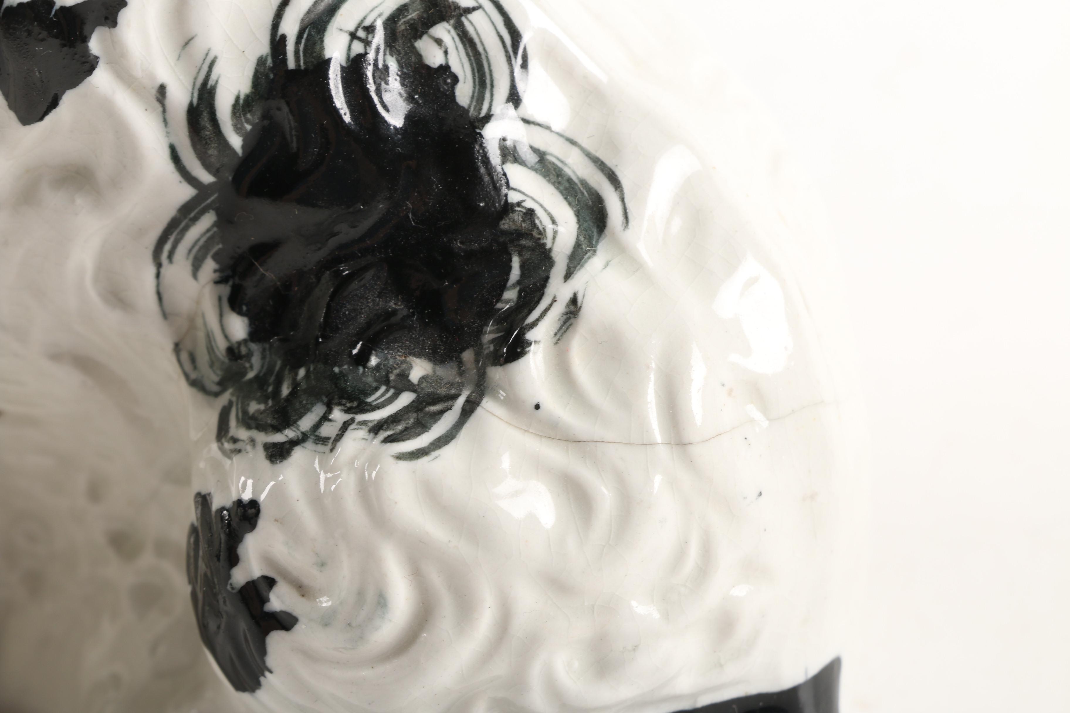 Vintage Staffordshire Style Ceramic Dog Figurines