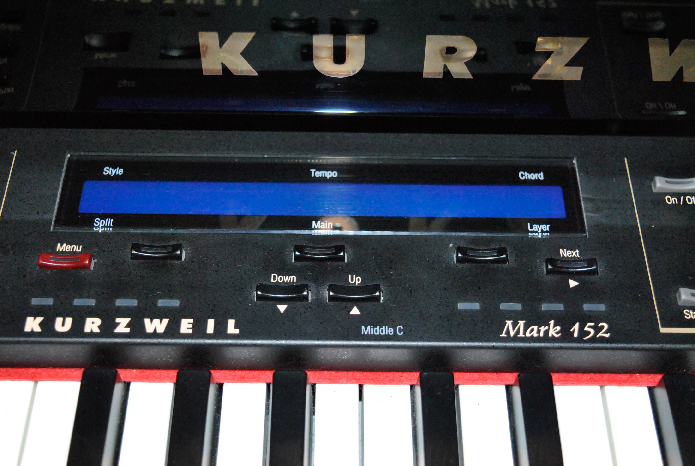 Kurzweil Mark 152 Digital Baby Grand Piano With Bench
