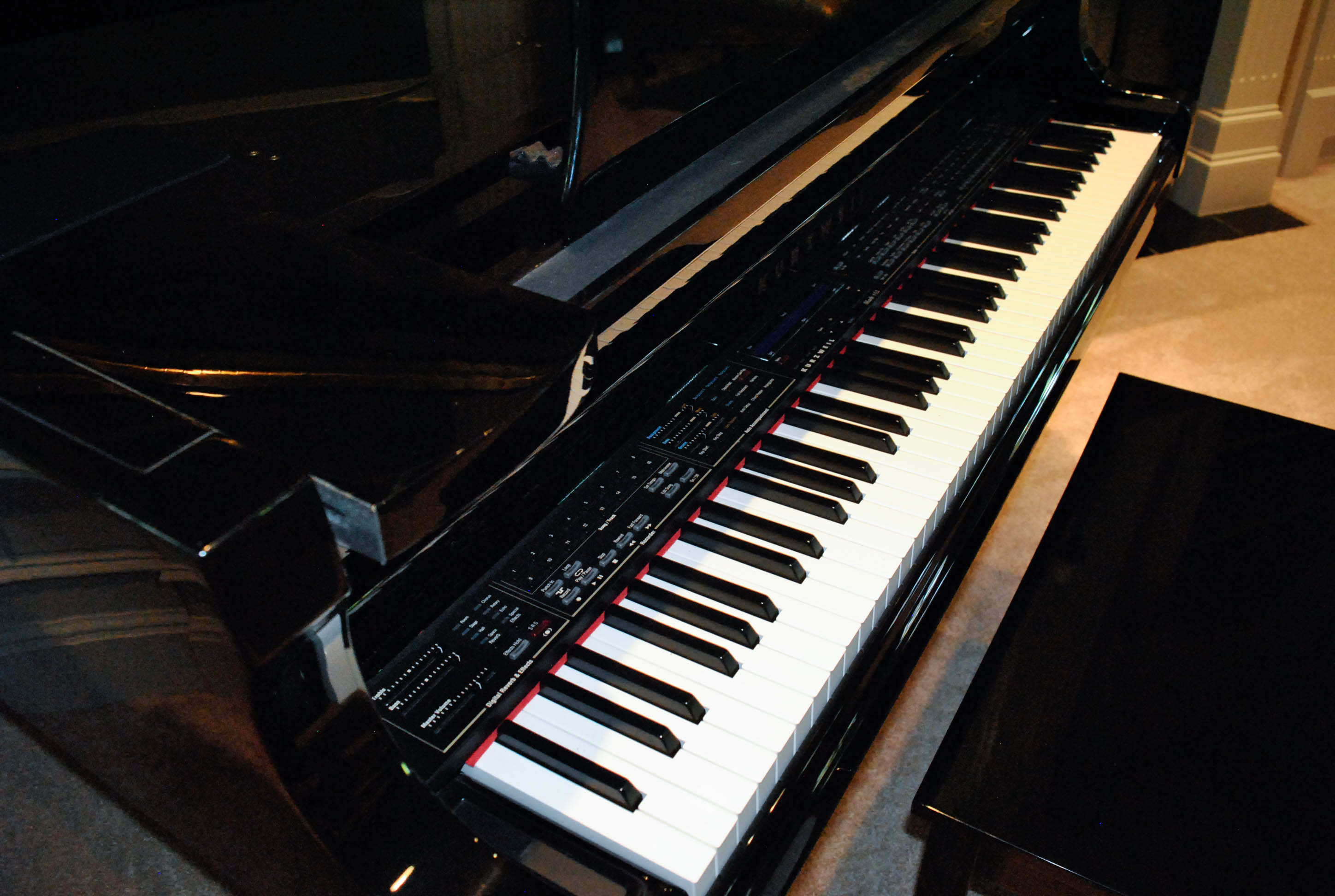 Kurzweil Mark 152 Digital Baby Grand Piano With Bench