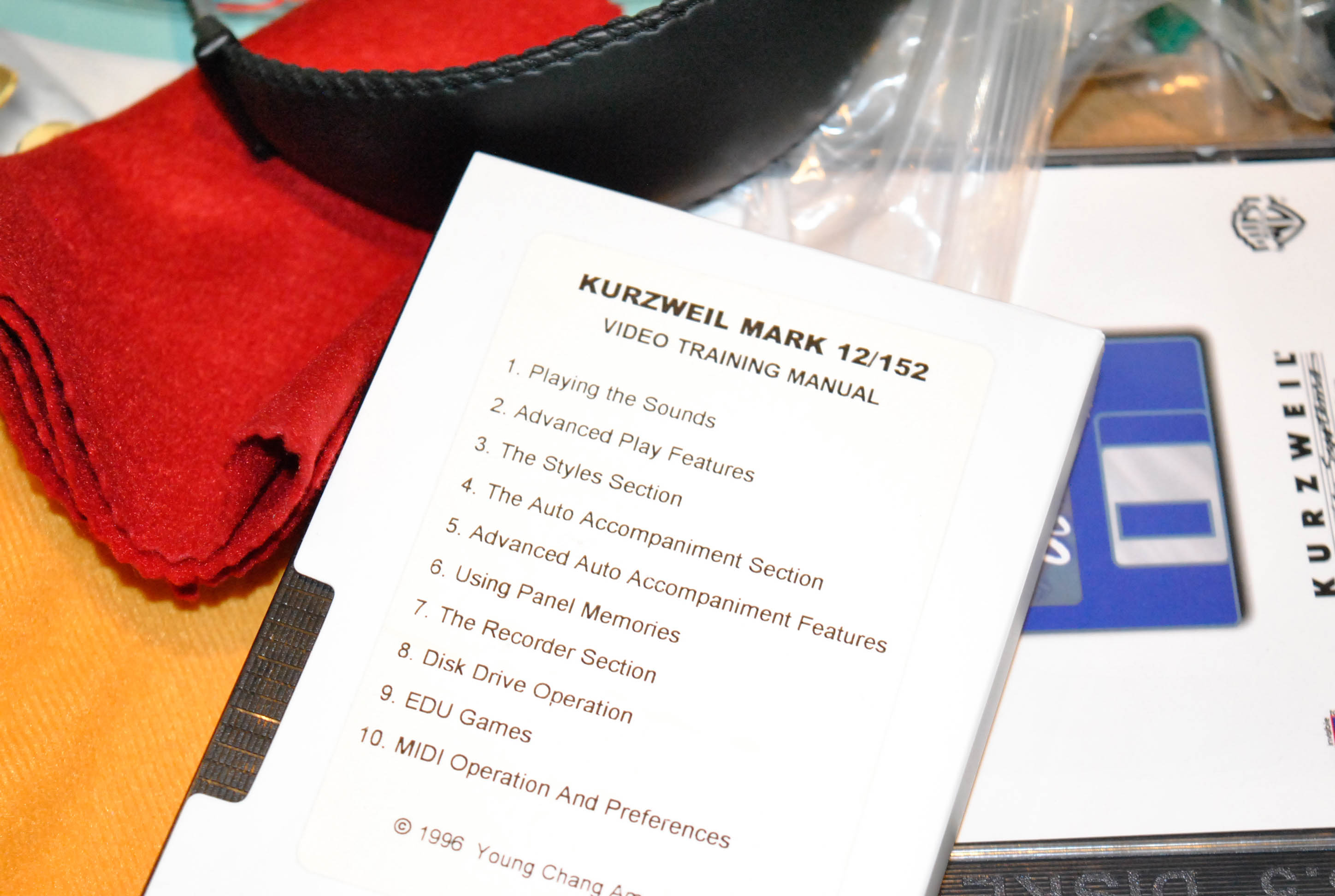 Kurzweil Mark 152 Digital Baby Grand Piano With Bench