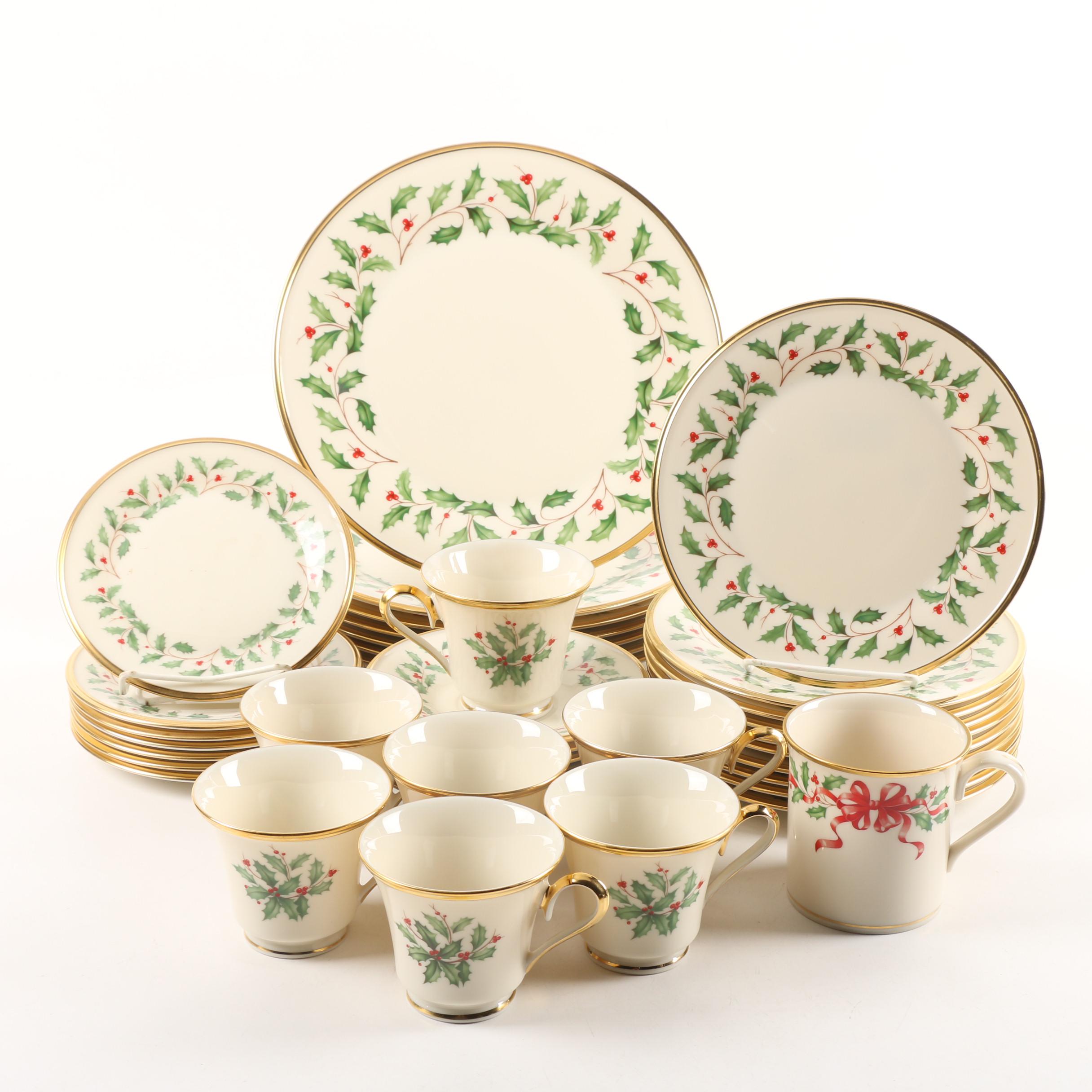 Lenox "Holiday" Dinnerware