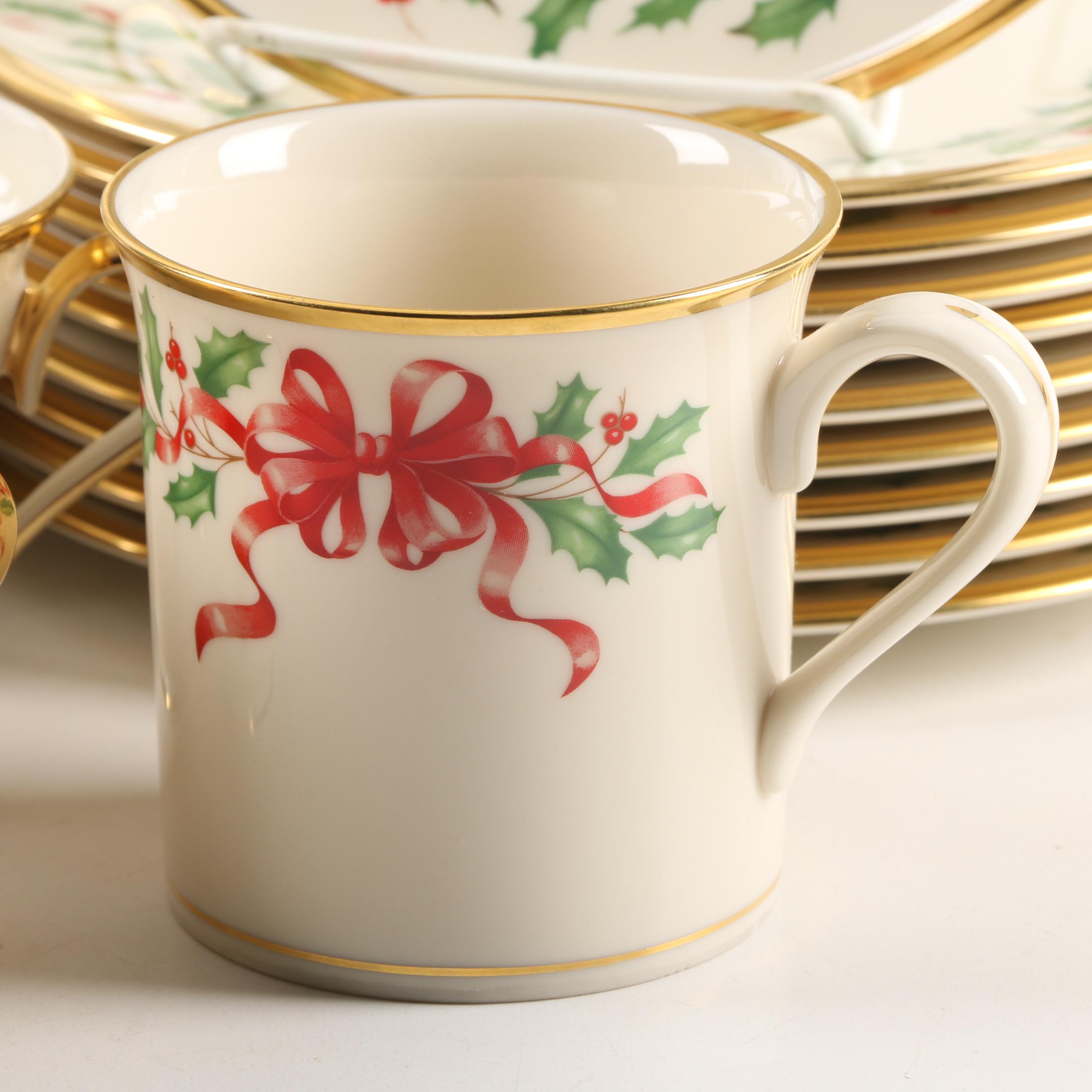 Lenox "Holiday" Dinnerware