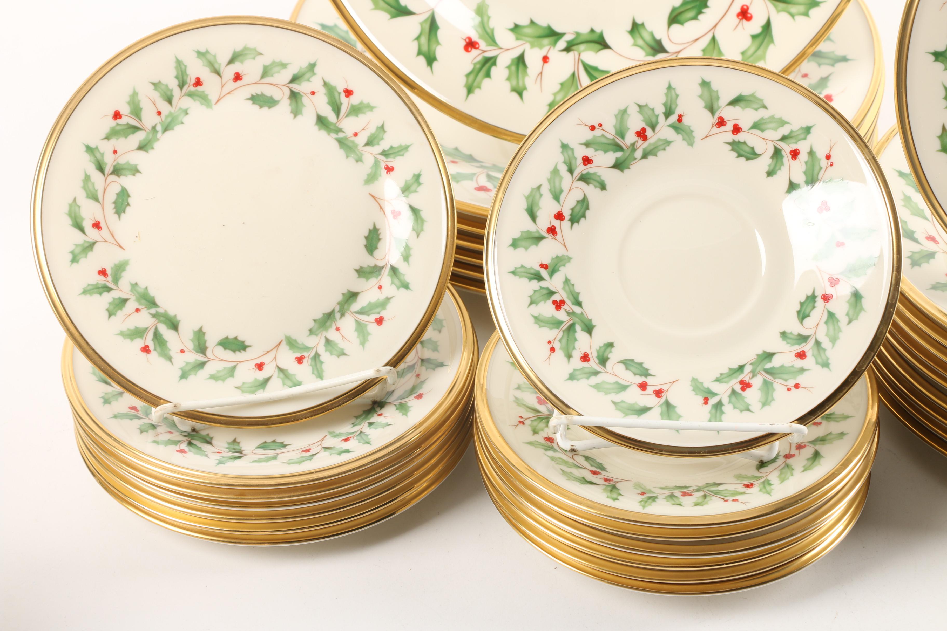 Lenox "Holiday" Dinnerware