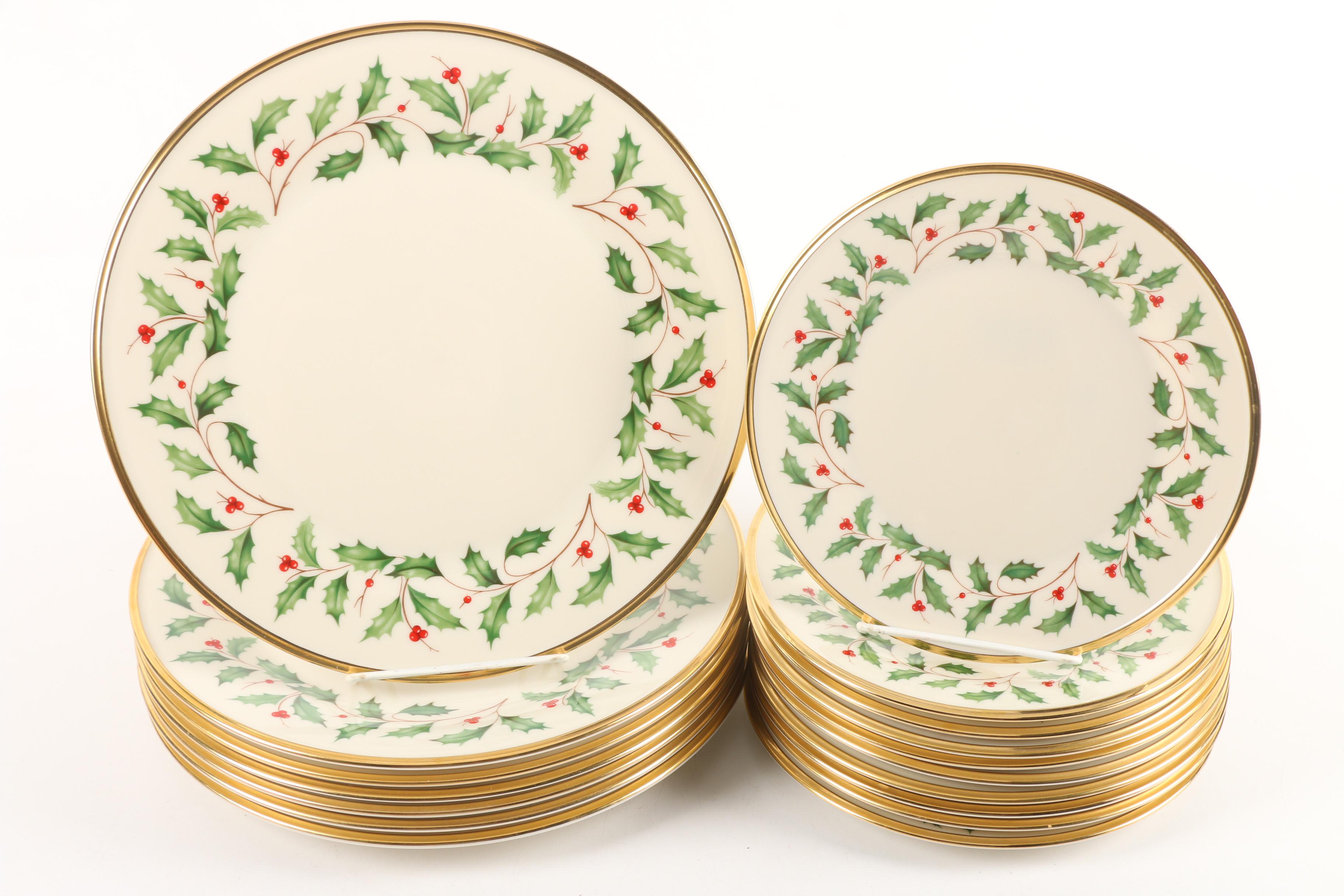 Lenox "Holiday" Dinnerware