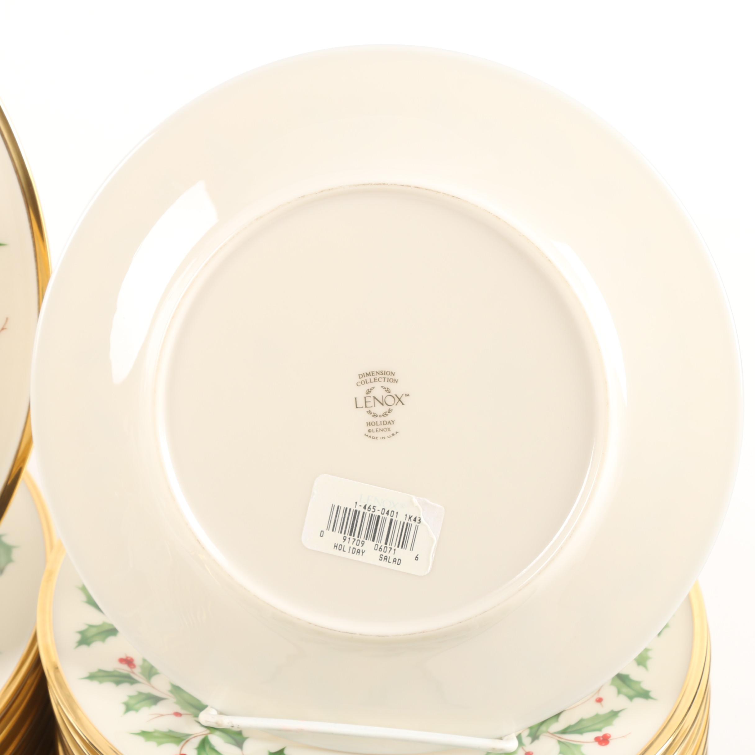 Lenox "Holiday" Dinnerware