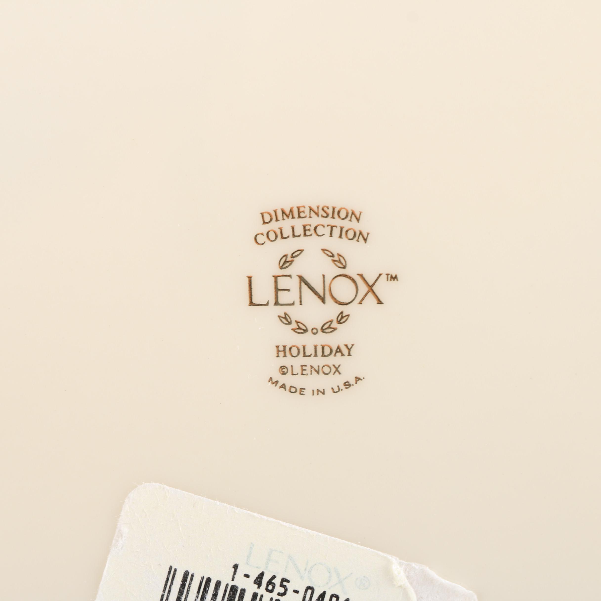 Lenox "Holiday" Dinnerware
