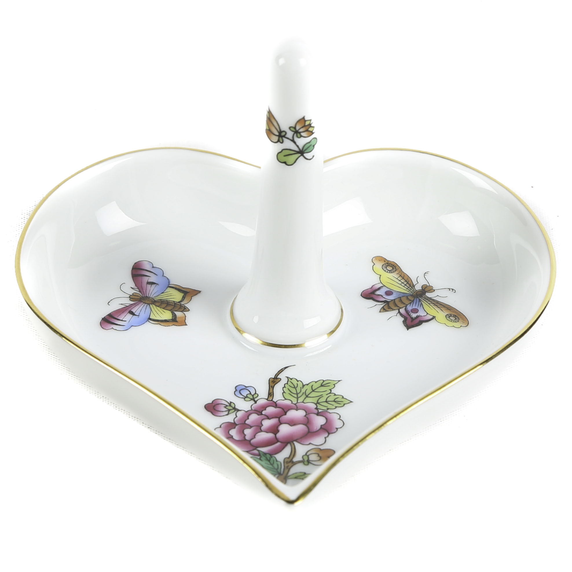 Herend Hungary "Victoria's Garden" Porcelain Ring Holder