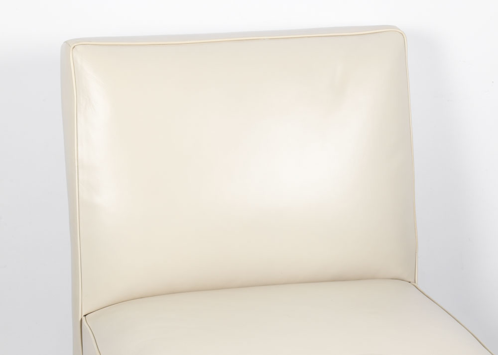 Mitchell Gold + Bob Williams Contemporary Leather Side Chair