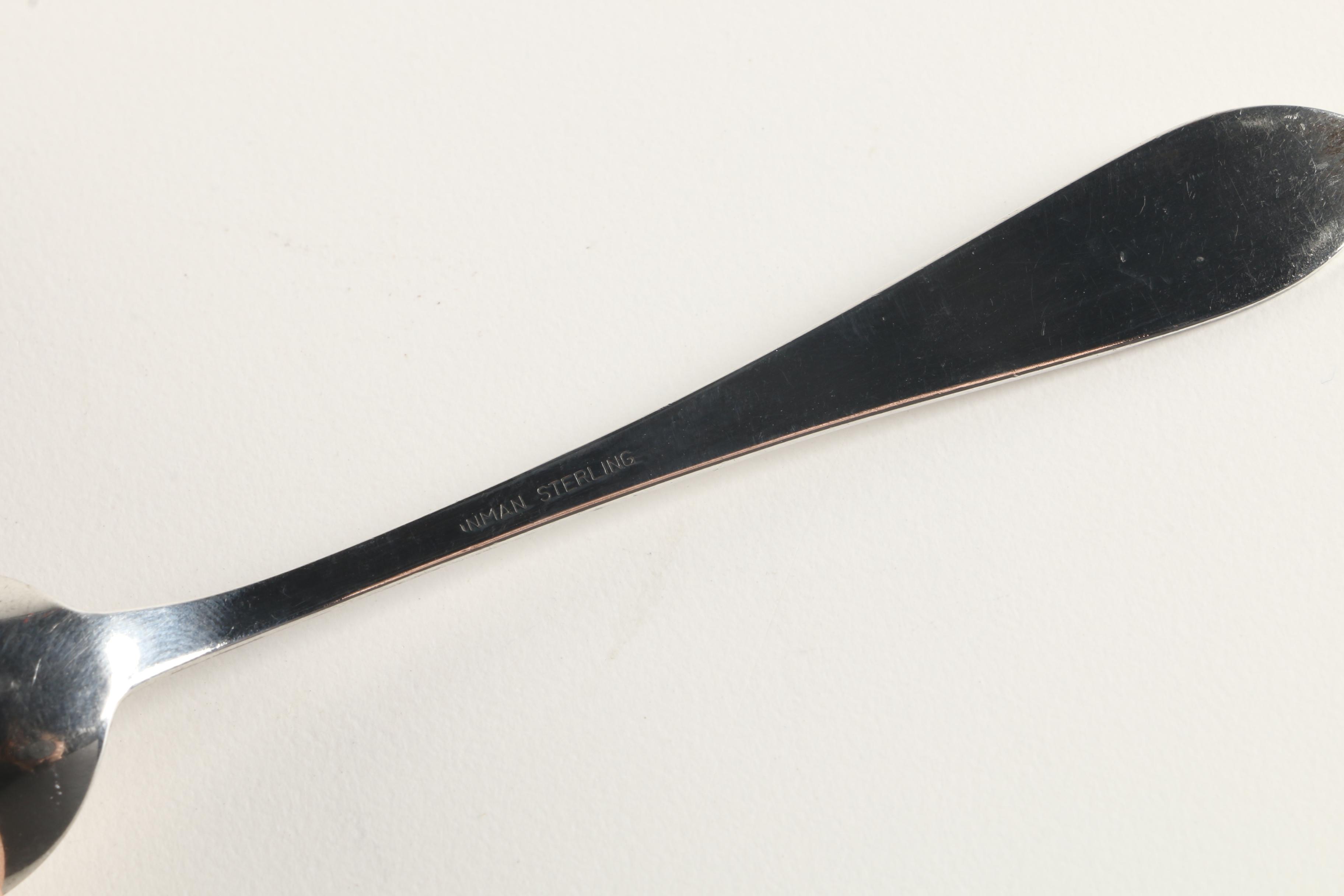 Inman Sterling Silver Five O'Clock Teaspoon