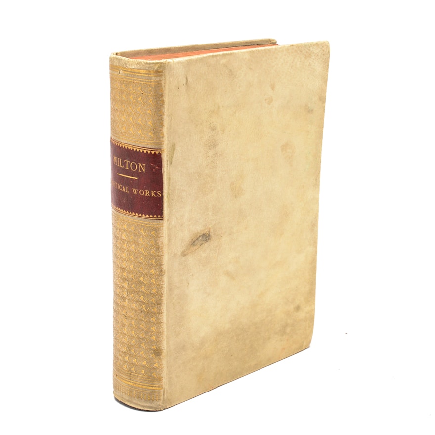 1853 "Poetical Works of Milton"