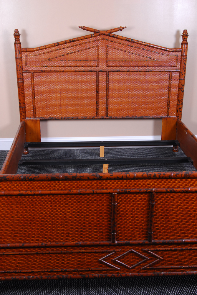 Bamboo and Rattan Queen Size Bed Frame by Bloomingdale's