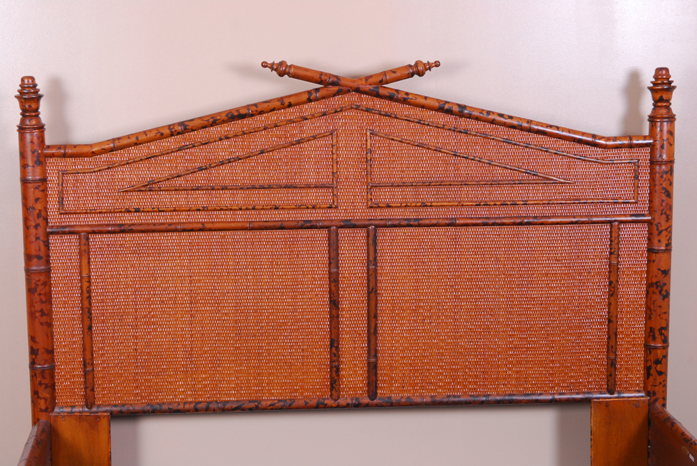 Bamboo and Rattan Queen Size Bed Frame by Bloomingdale's