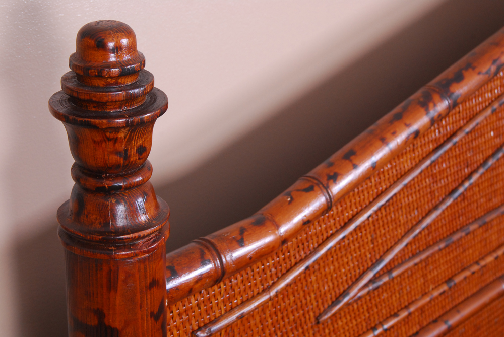 Bamboo and Rattan Queen Size Bed Frame by Bloomingdale's