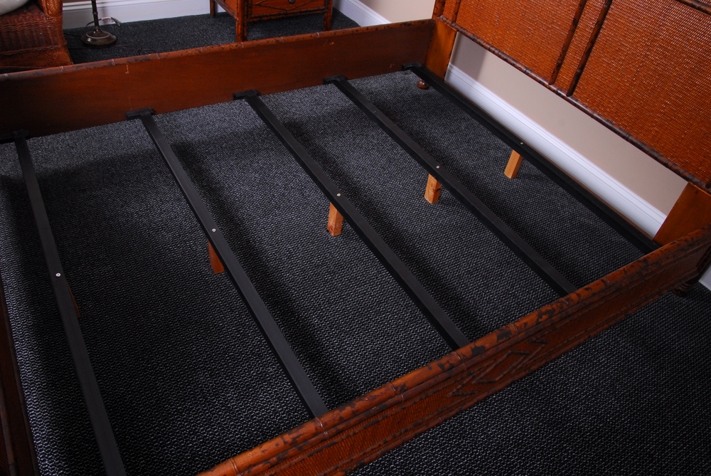 Bamboo and Rattan Queen Size Bed Frame by Bloomingdale's