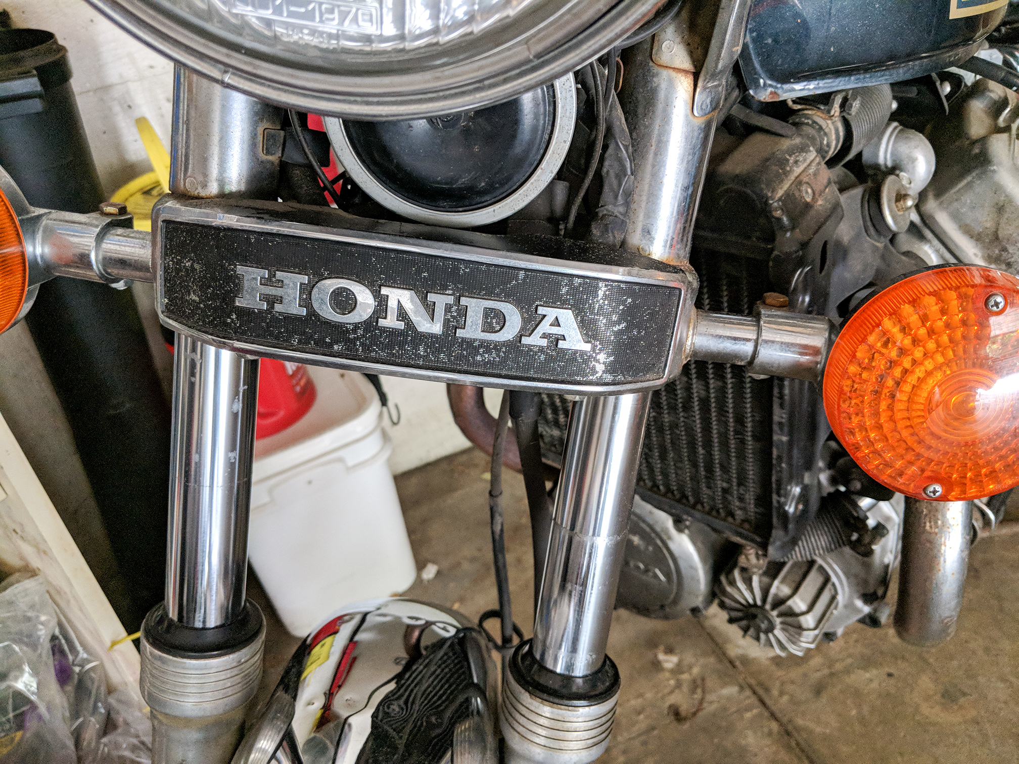 Vintage 1981 Honda CX500 Motorcycle