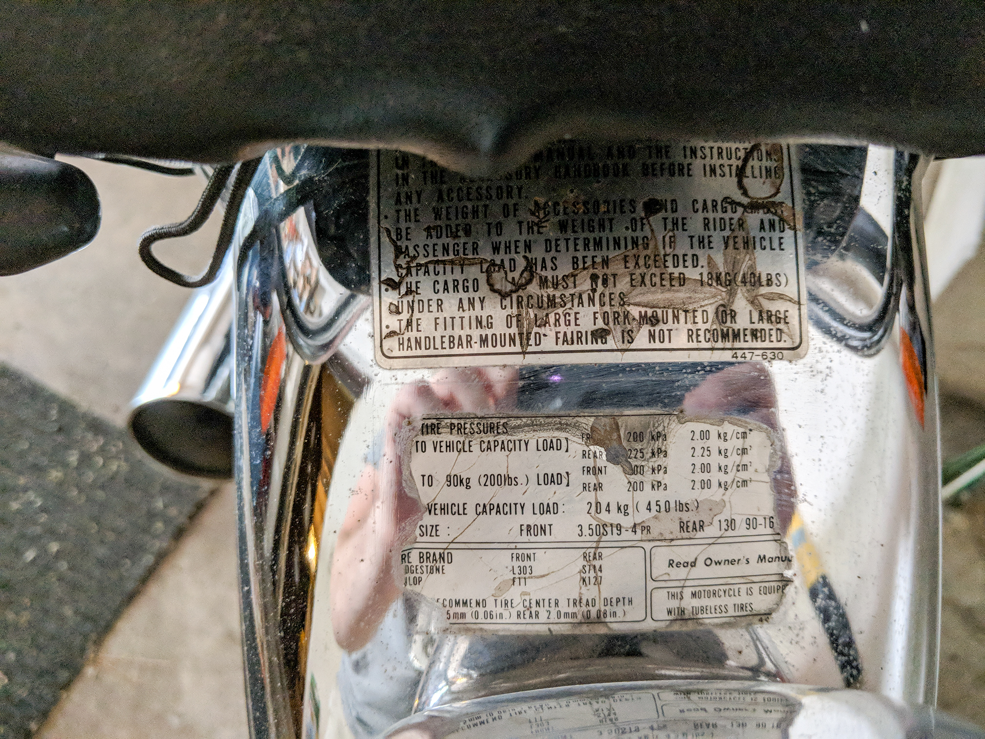 Vintage 1981 Honda CX500 Motorcycle