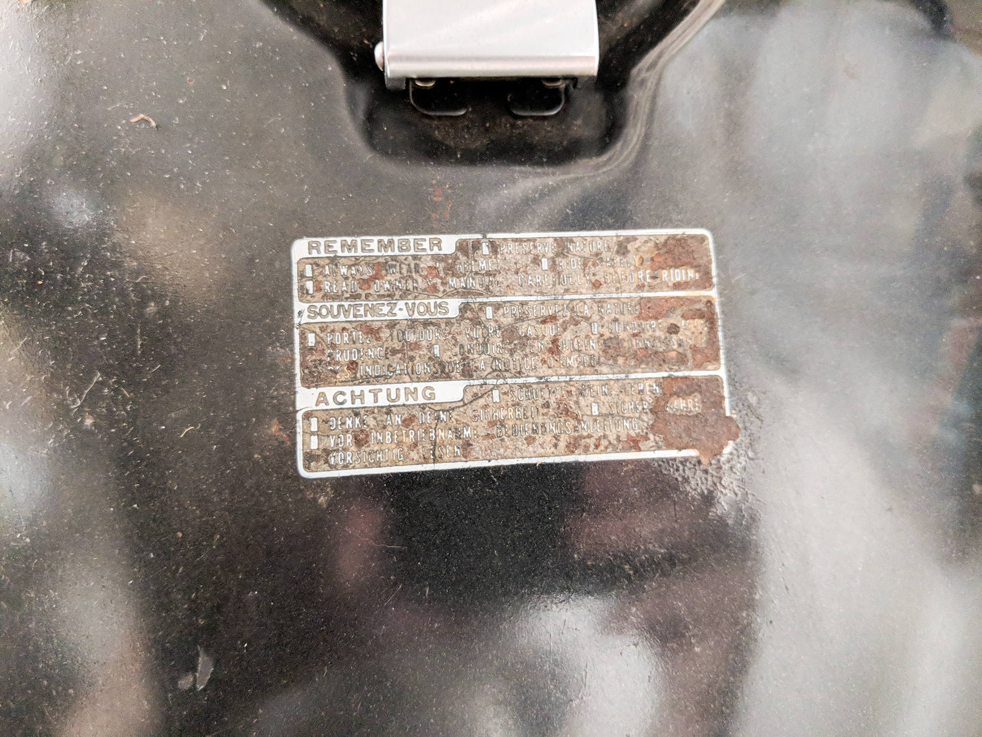 Vintage 1981 Honda CX500 Motorcycle