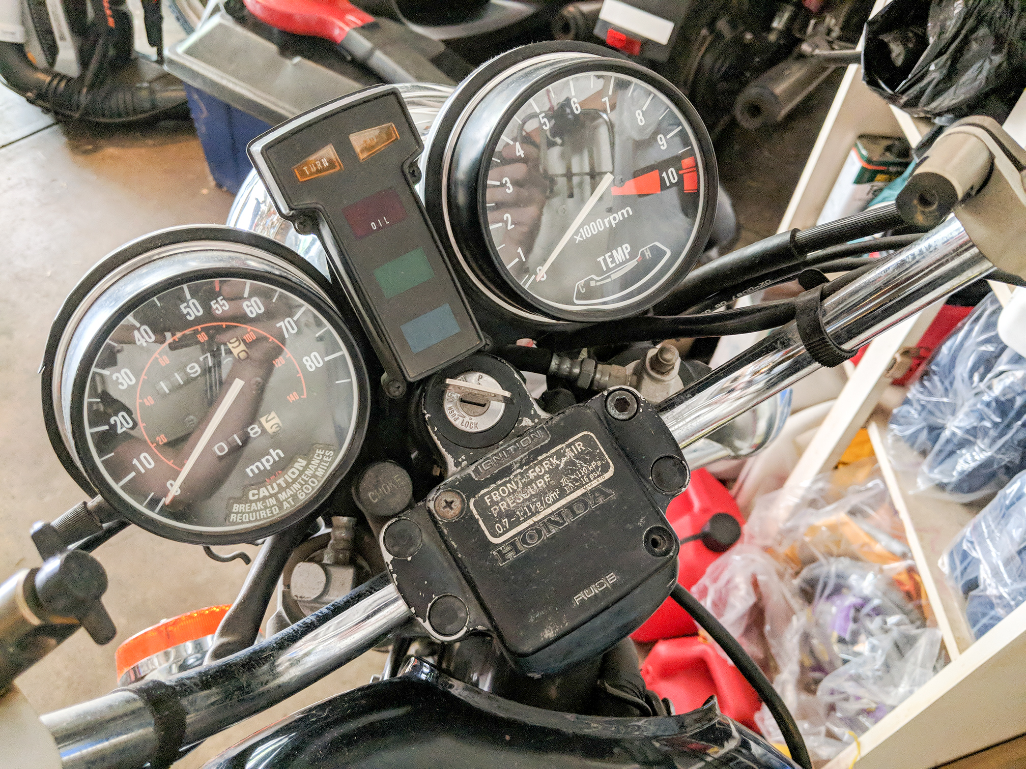 Vintage 1981 Honda CX500 Motorcycle