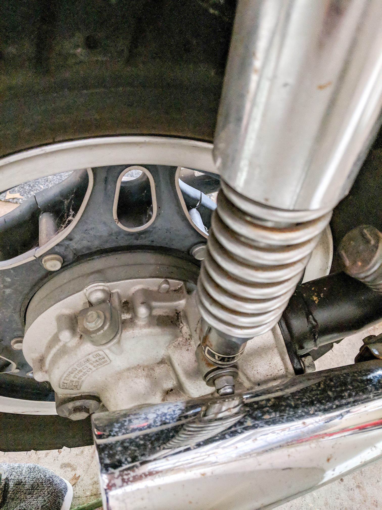 Vintage 1981 Honda CX500 Motorcycle