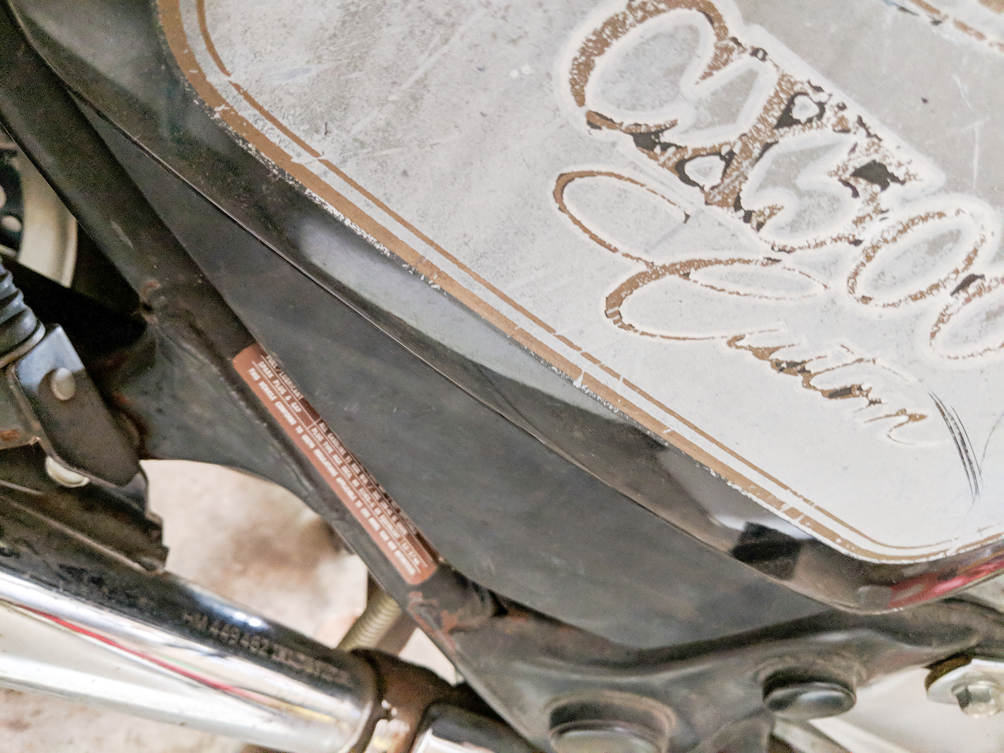 Vintage 1981 Honda CX500 Motorcycle