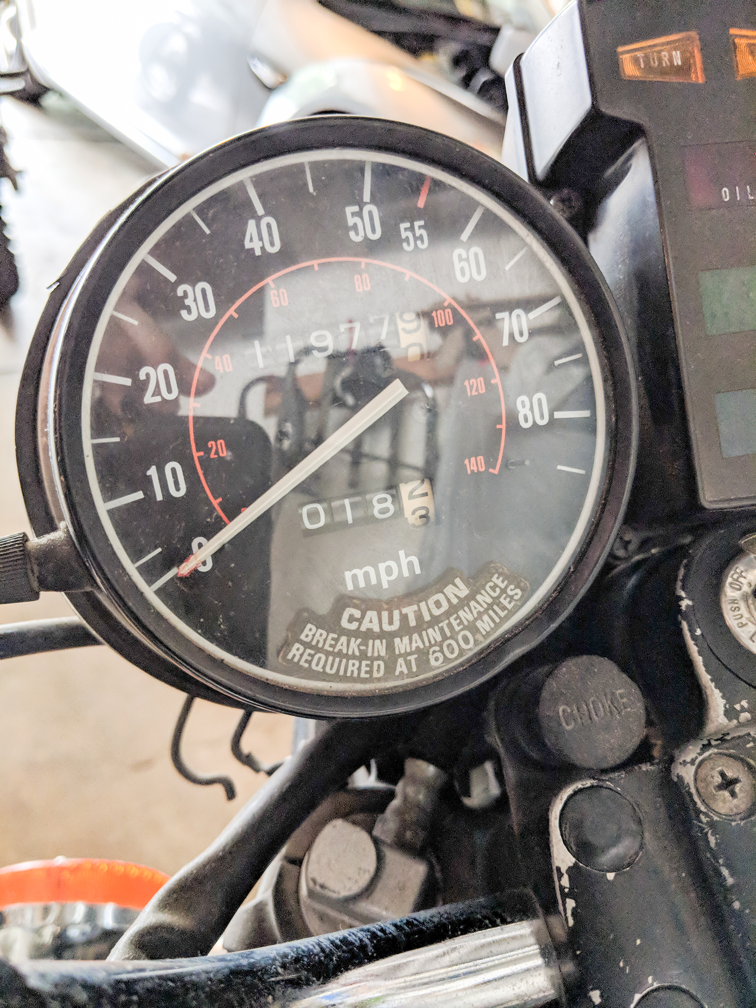 Vintage 1981 Honda CX500 Motorcycle