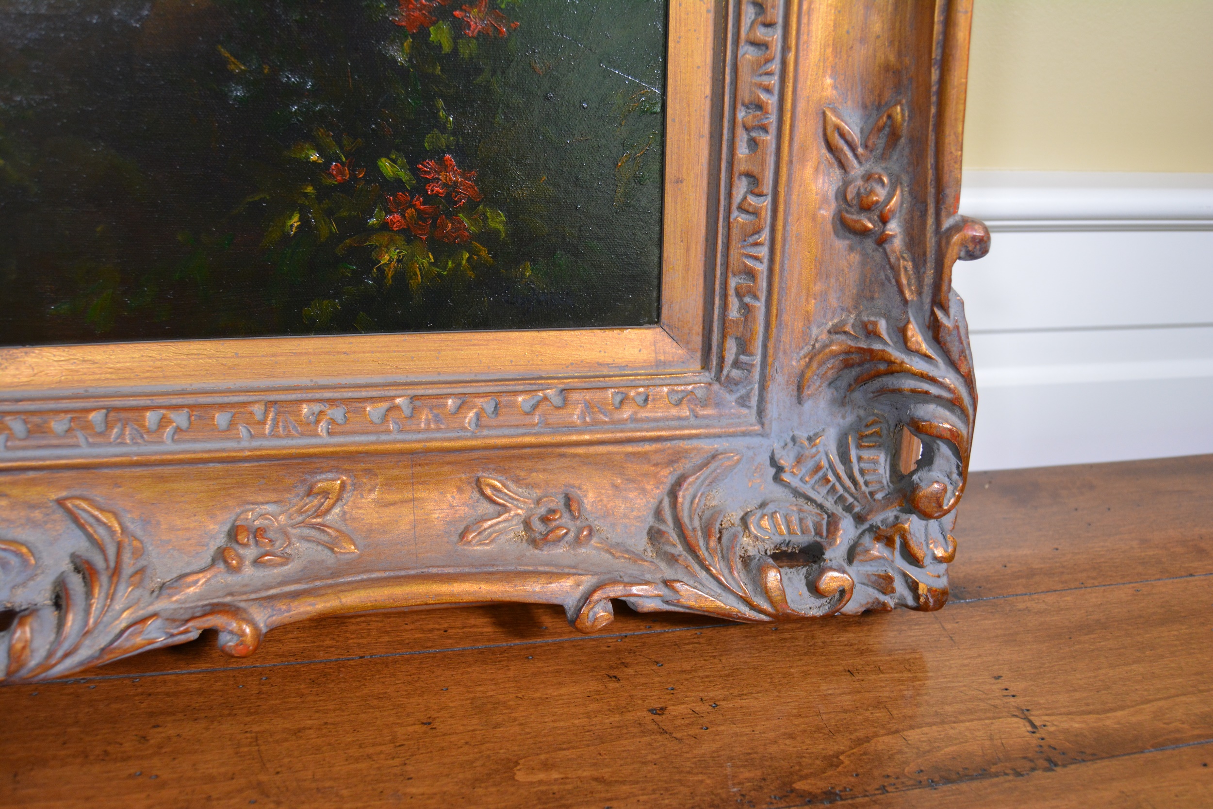 Eagleson Oil Painting on Canvas of Two Young Boys