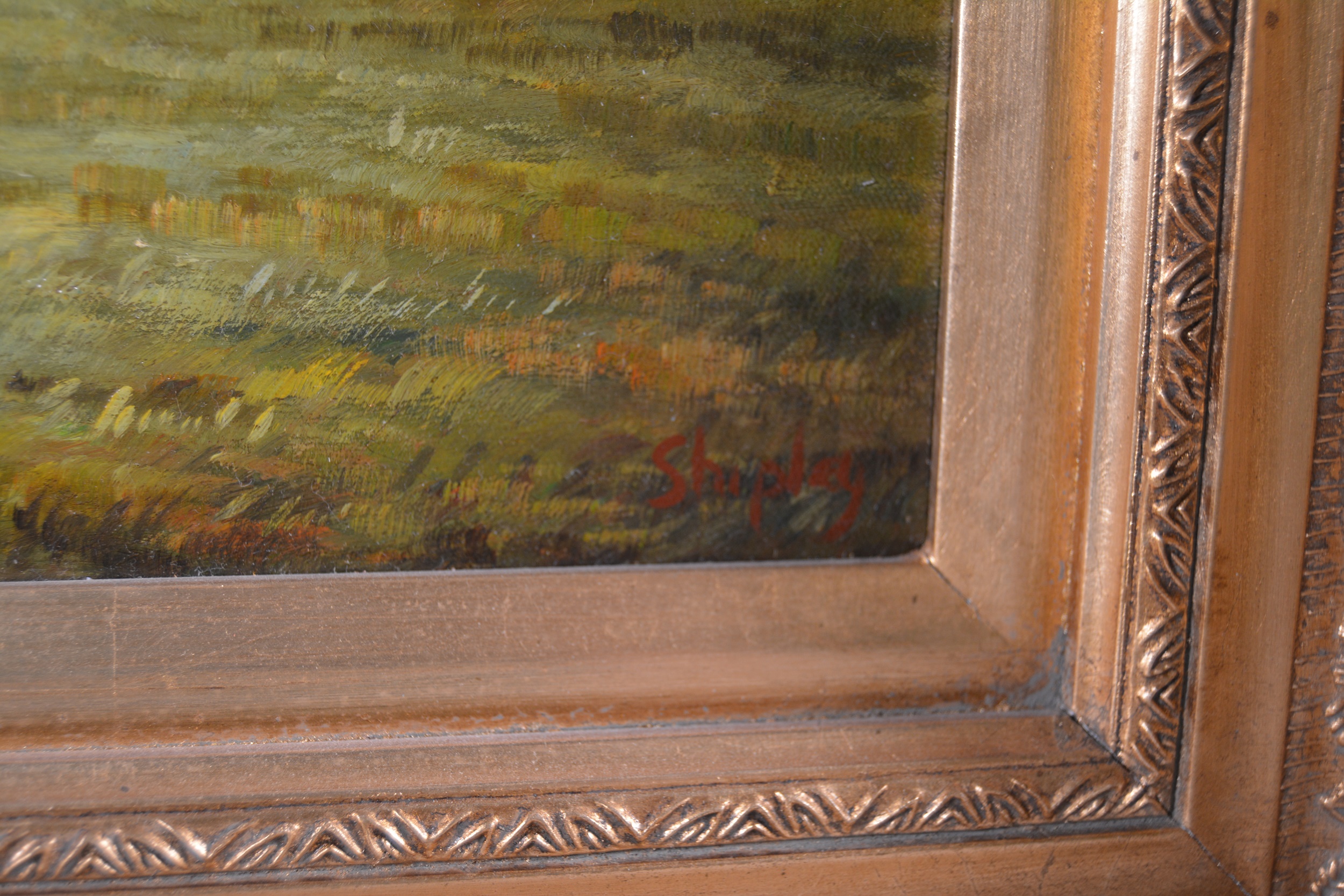 Shipley Oil Painting of Horse and Jockey