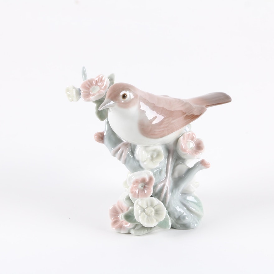 Lladró Porcelain Bird Figurine