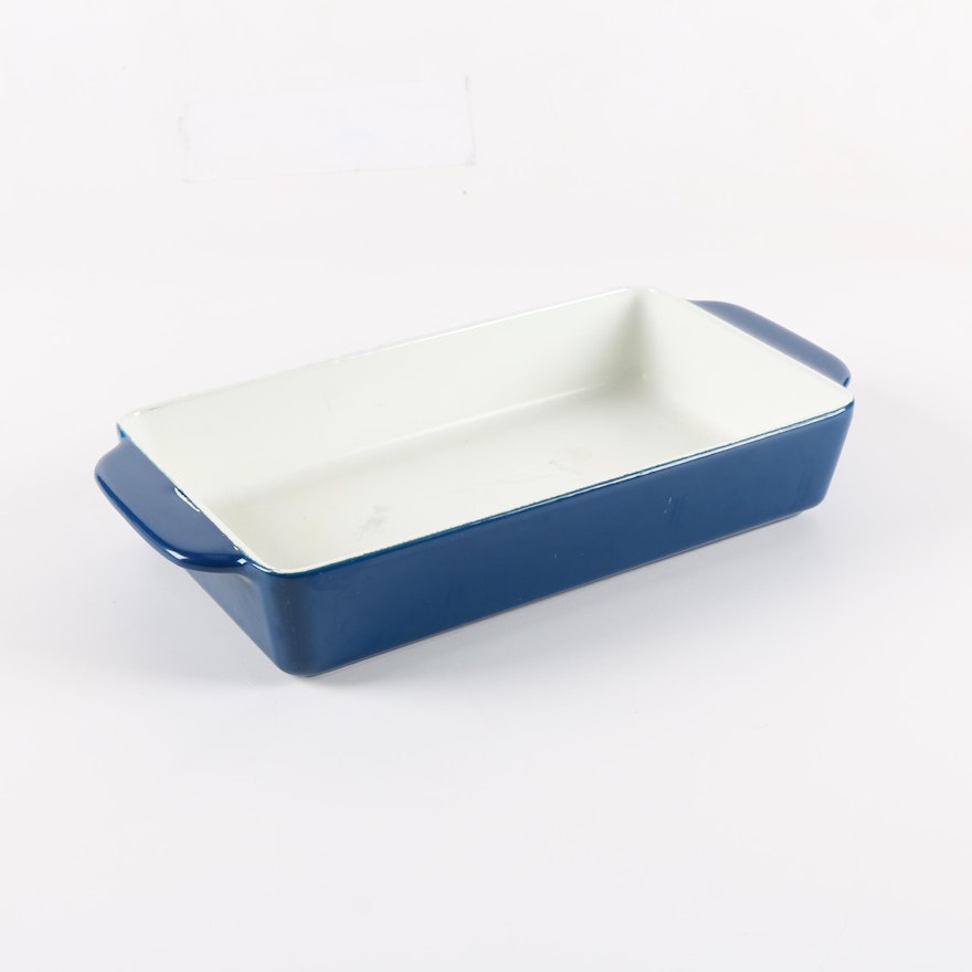 Copco Blue Enamel Baking Dish