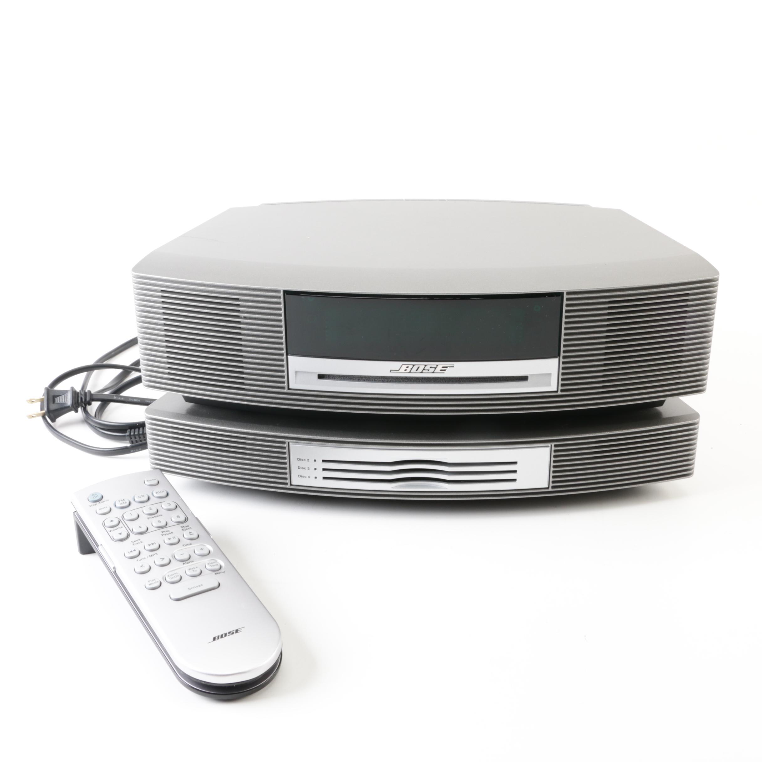 Bose Wave Music System Tuner and CD Player with Multi-CD Changer